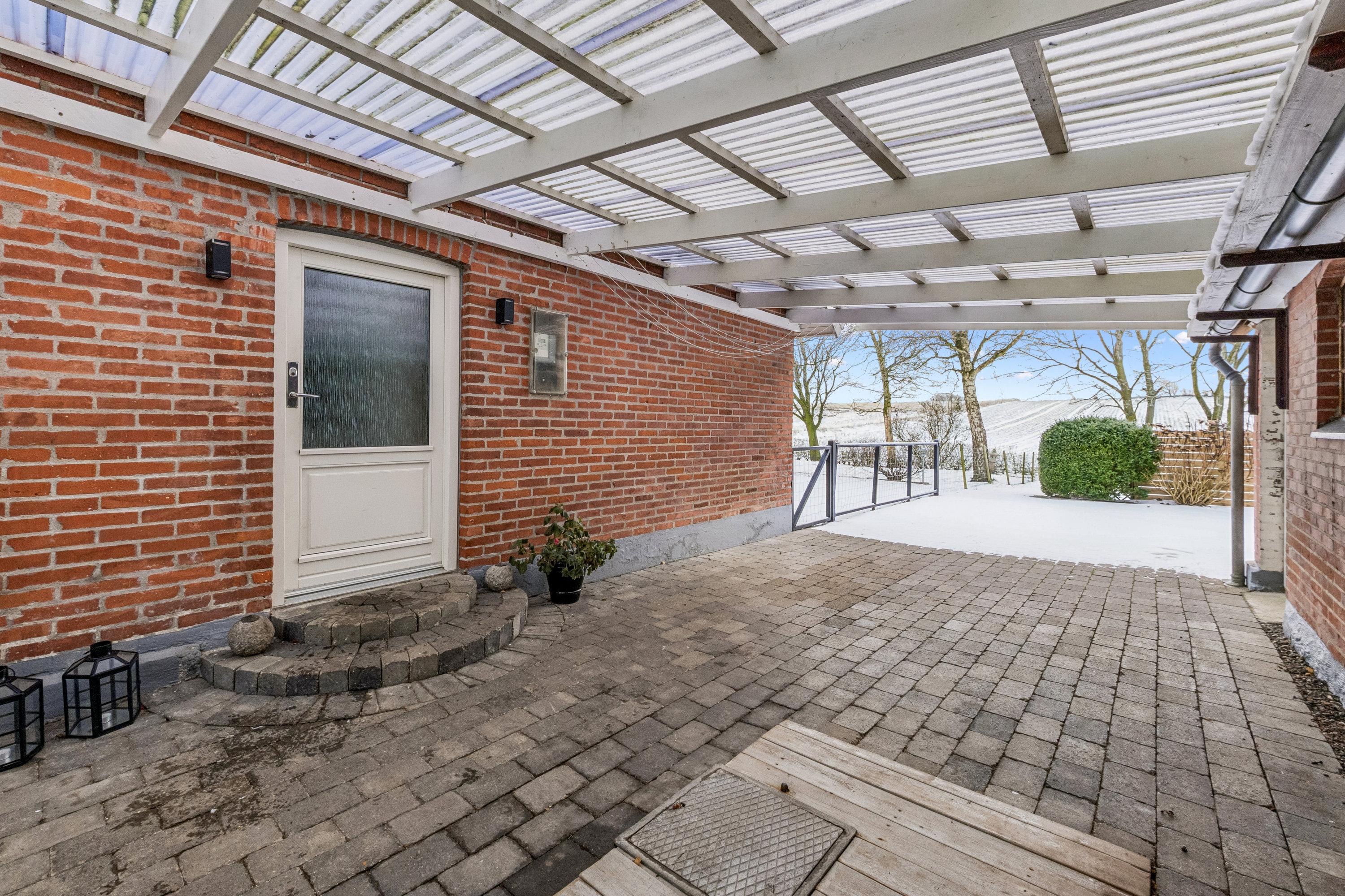 Fremhævet terrasse billede i fuldskærmstilstand. Billede af Birkkærvej 3, Rakkeby, 7900 Nykøbing M