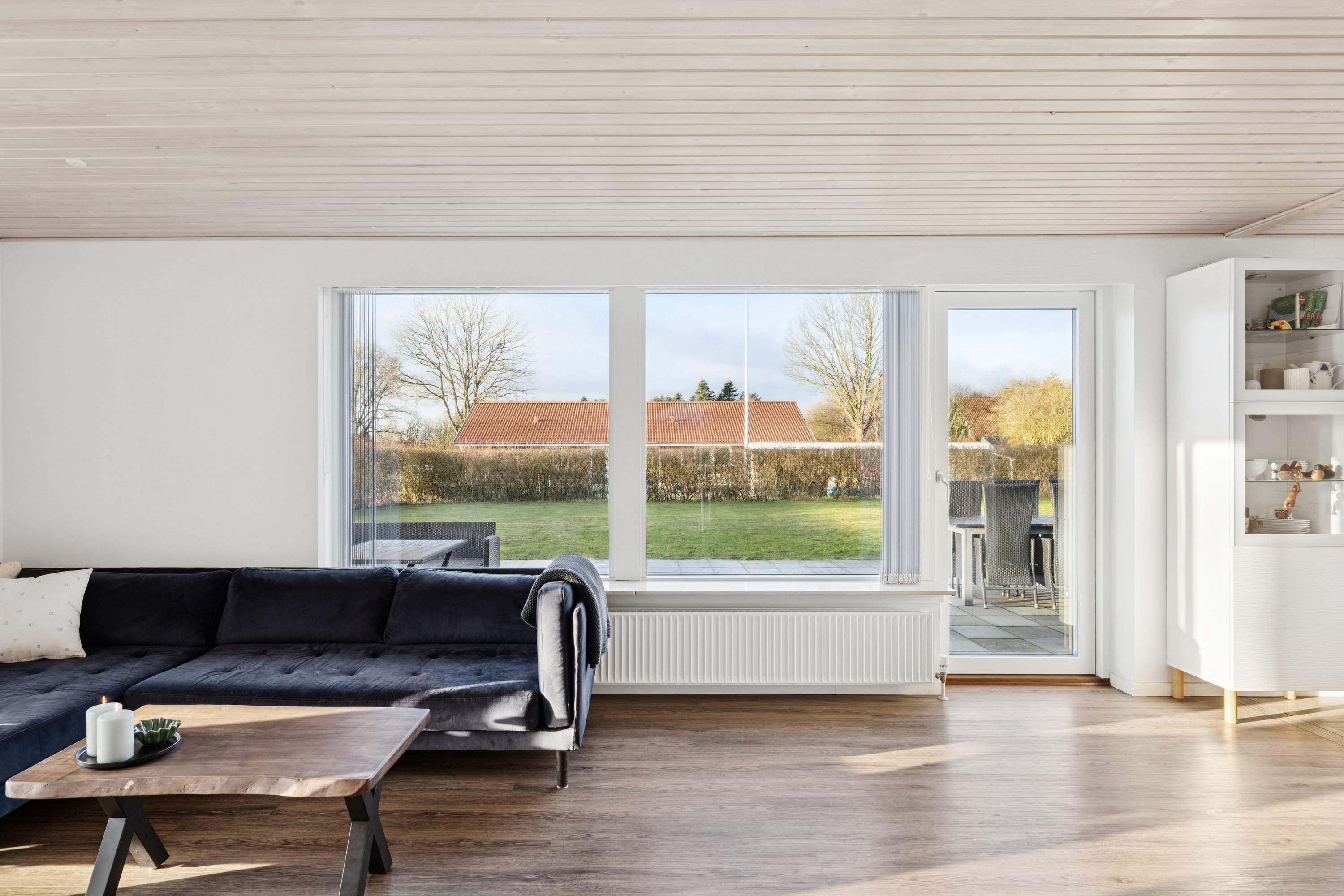 Fremhævet stue billede i fuldskærmstilstand. Billede af Veldsparken 64, Ørum, 8830 Tjele