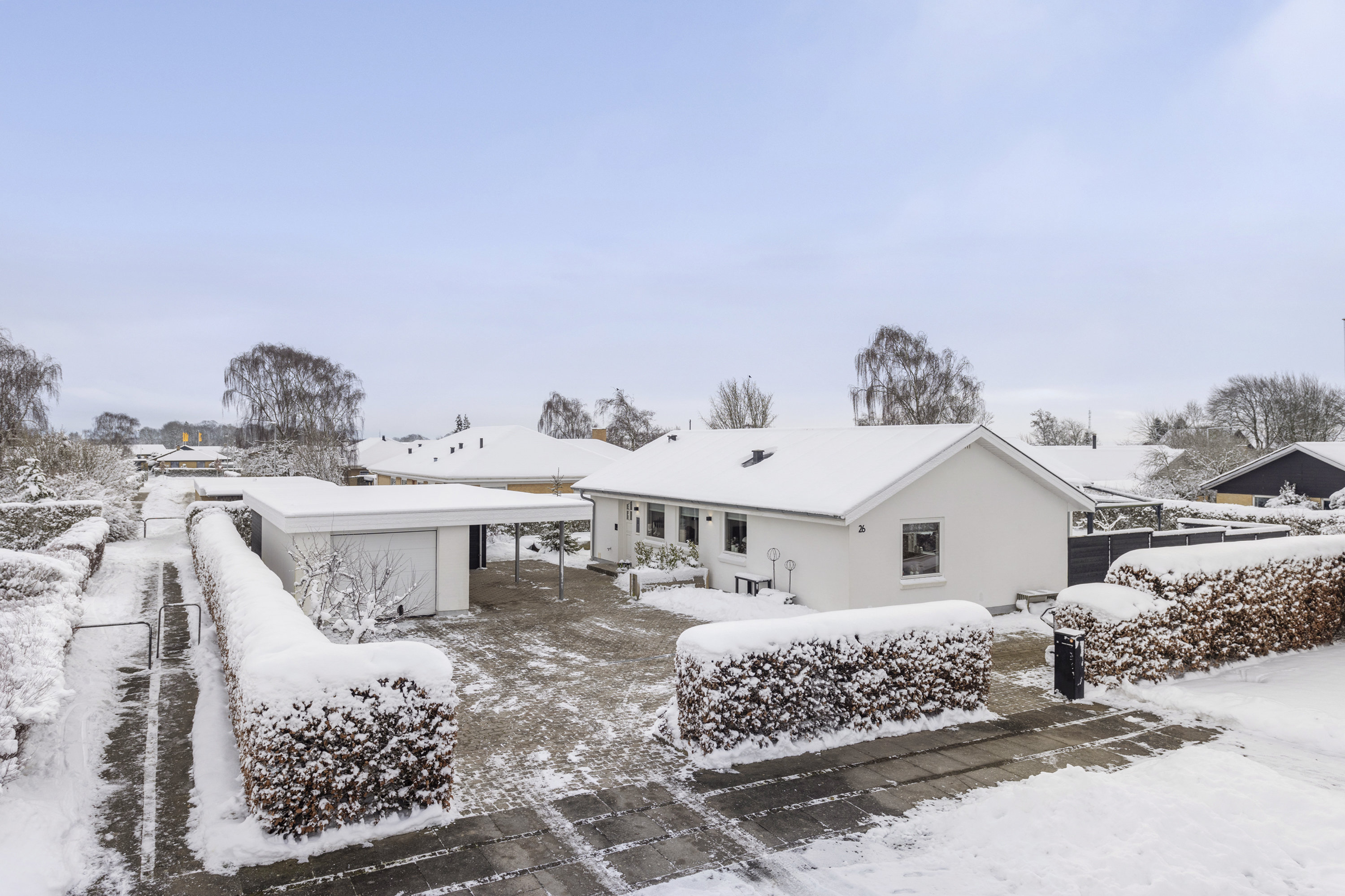 Villa: Facade på Skjoldsgade 26, 9700 Brønderslev