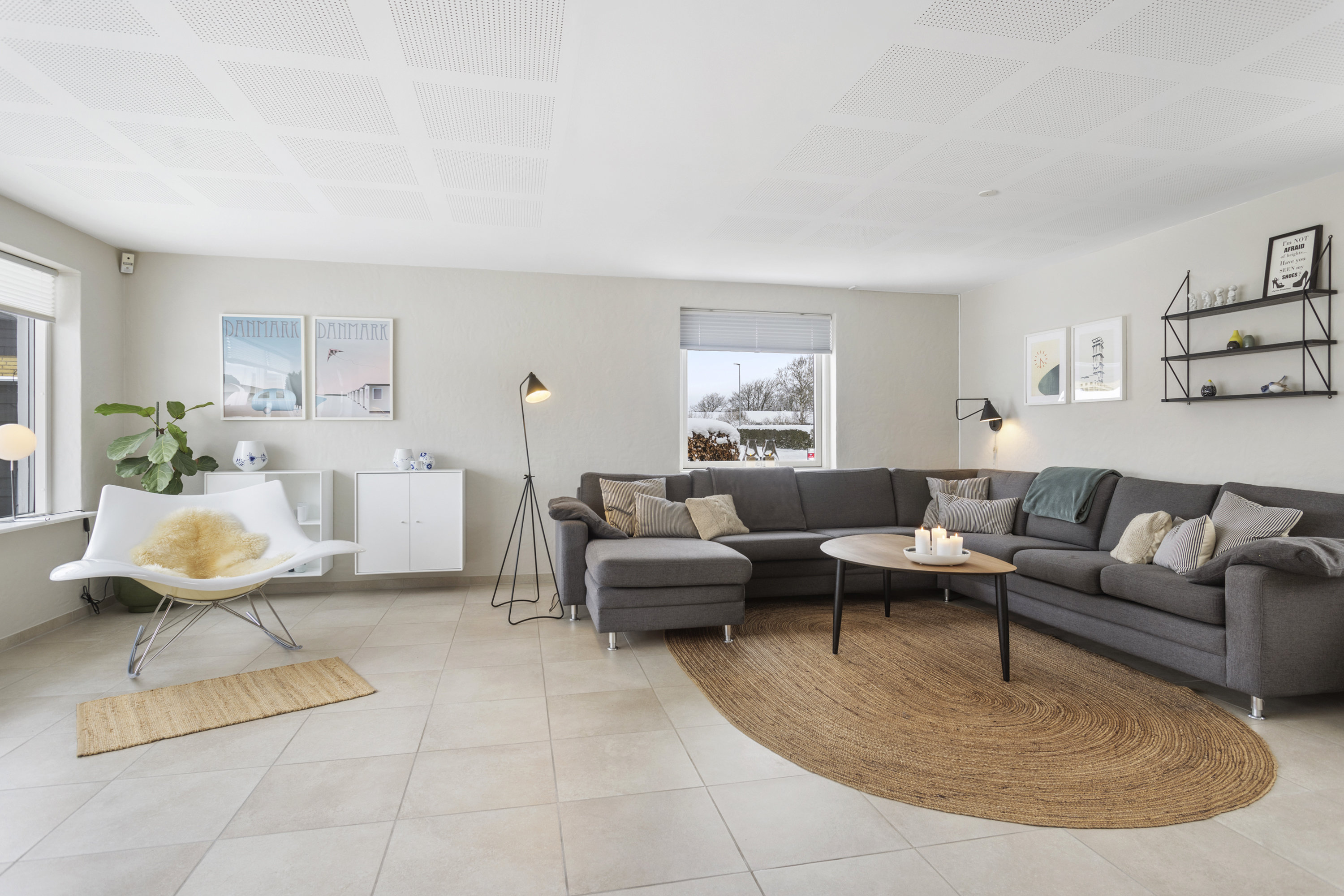 Fremhævet stue billede i fuldskærmstilstand. Billede af Skjoldsgade 26, 9700 Brønderslev