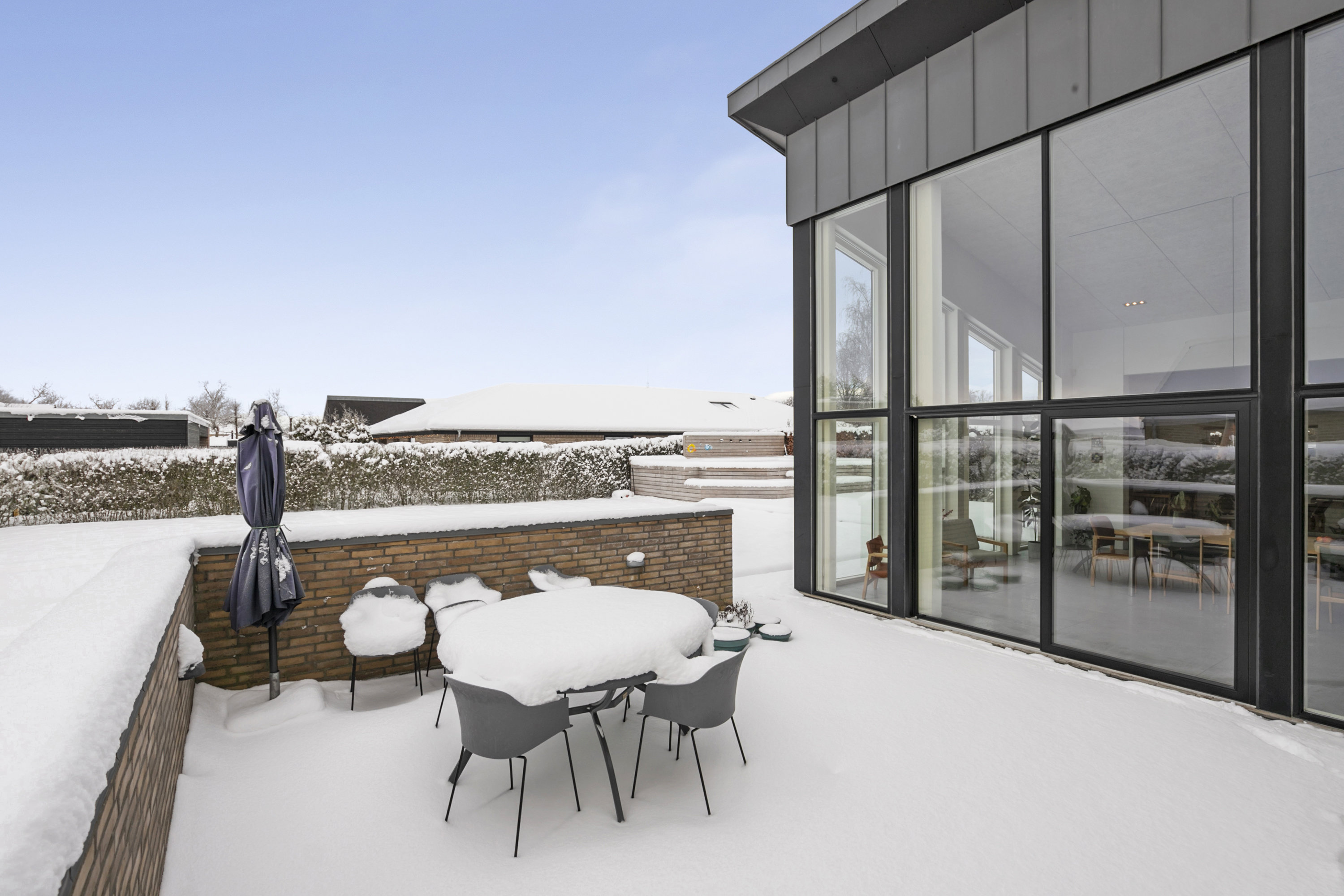 Fremhævet terrasse billede i fuldskærmstilstand. Billede af Torngårdsallé 9, 9440 Aabybro