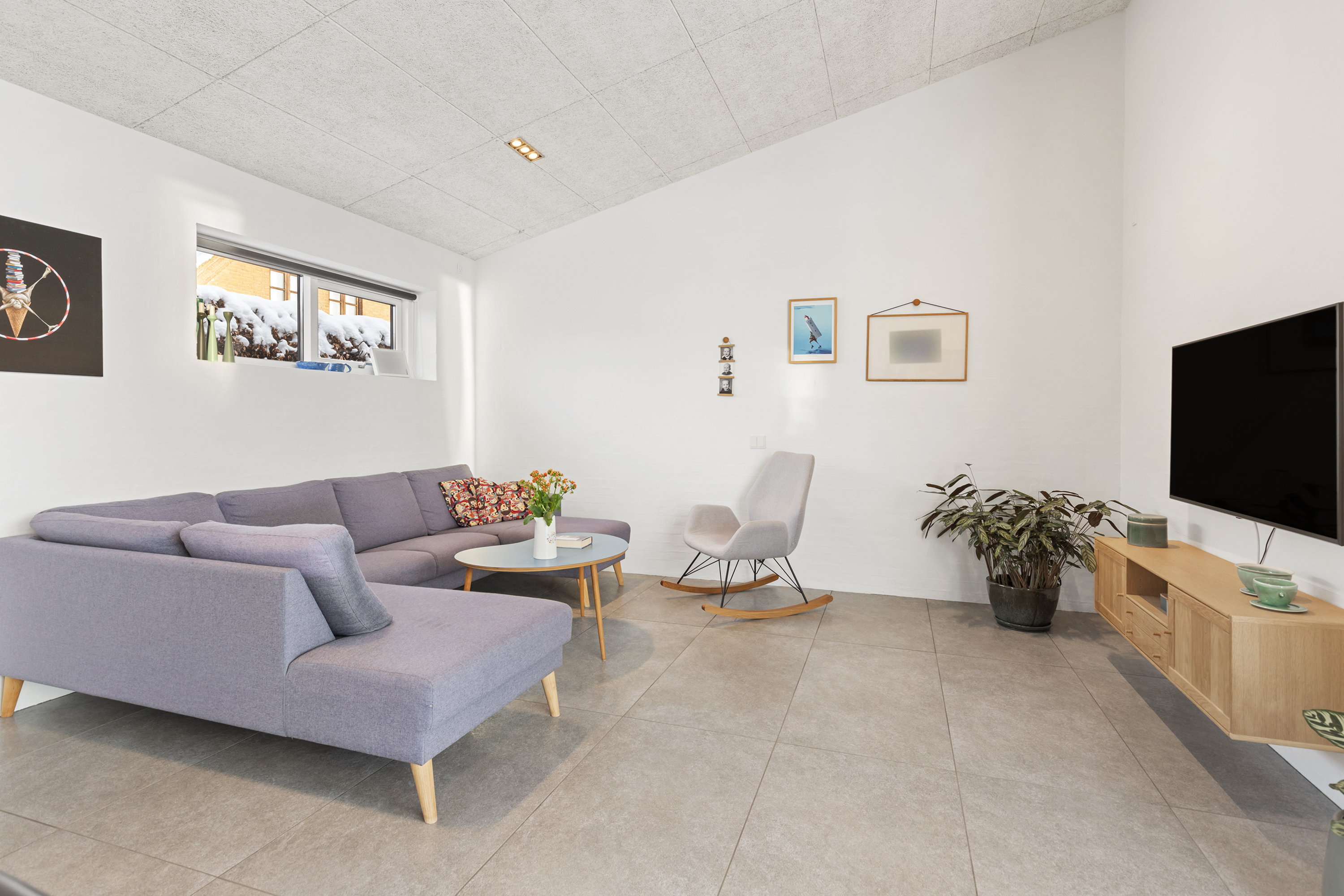 Fremhævet stue billede i fuldskærmstilstand. Billede af Torngårdsallé 9, 9440 Aabybro