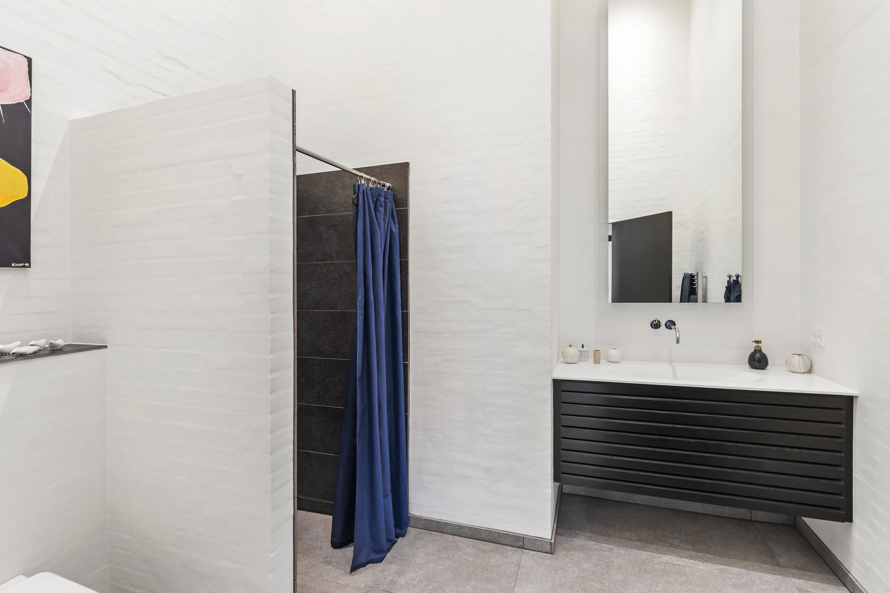 Fremhævet badeværelse billede i fuldskærmstilstand. Billede af Torngårdsallé 9, 9440 Aabybro