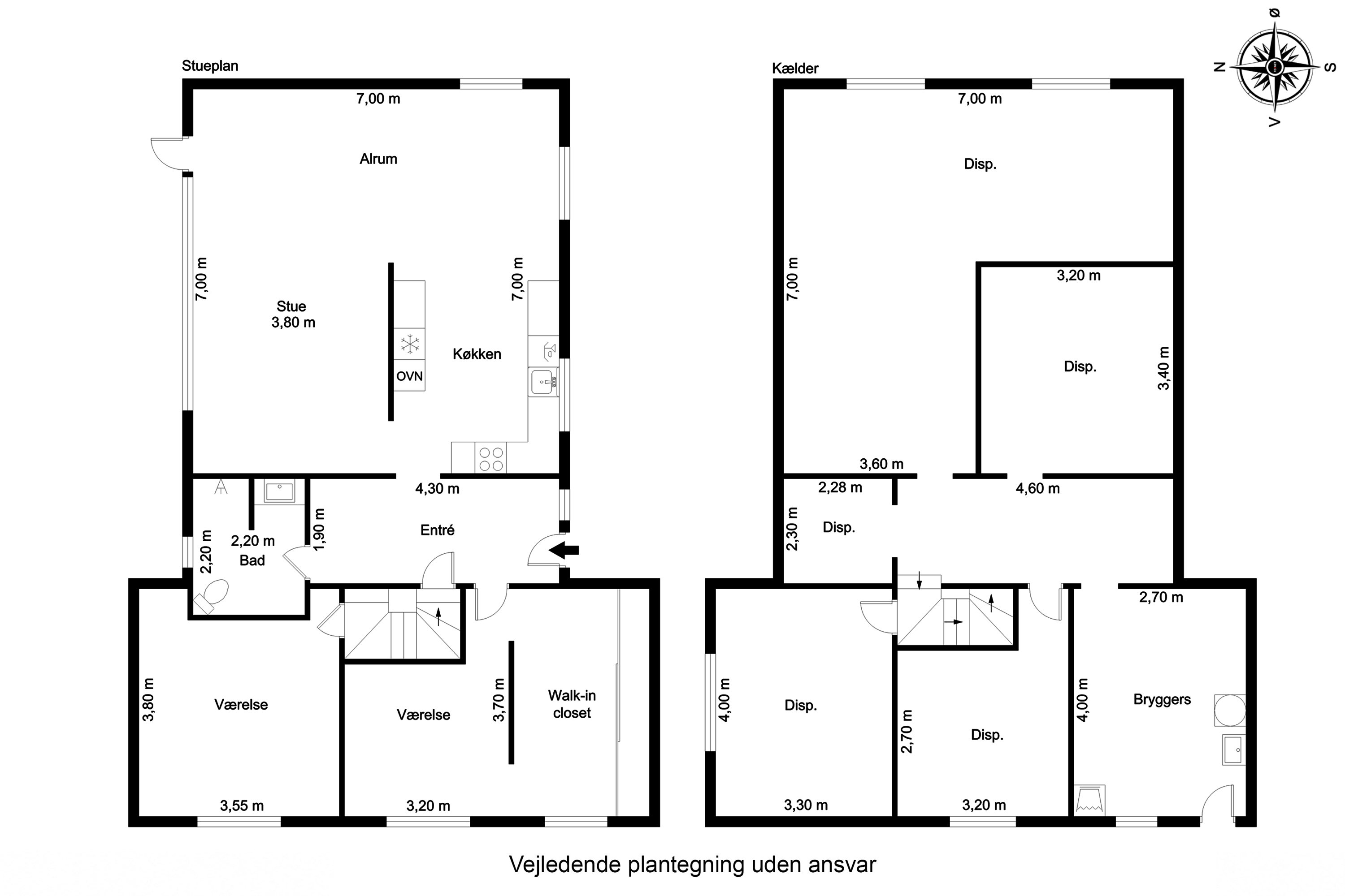 Plantegninger billede af Østervej 12A, 8544 Mørke