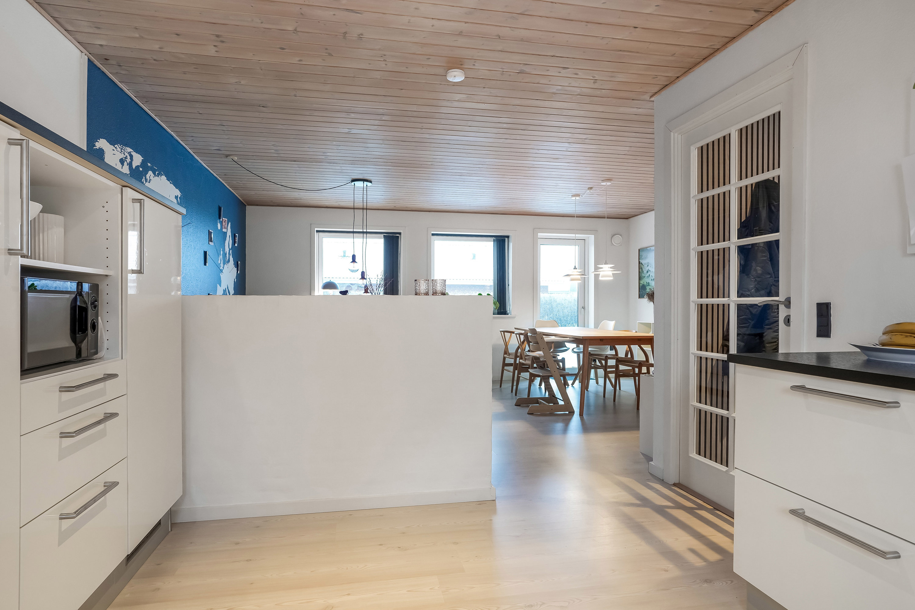 Fremhævet køkken billede i fuldskærmstilstand. Billede af Markskellet 33, 7190 Billund