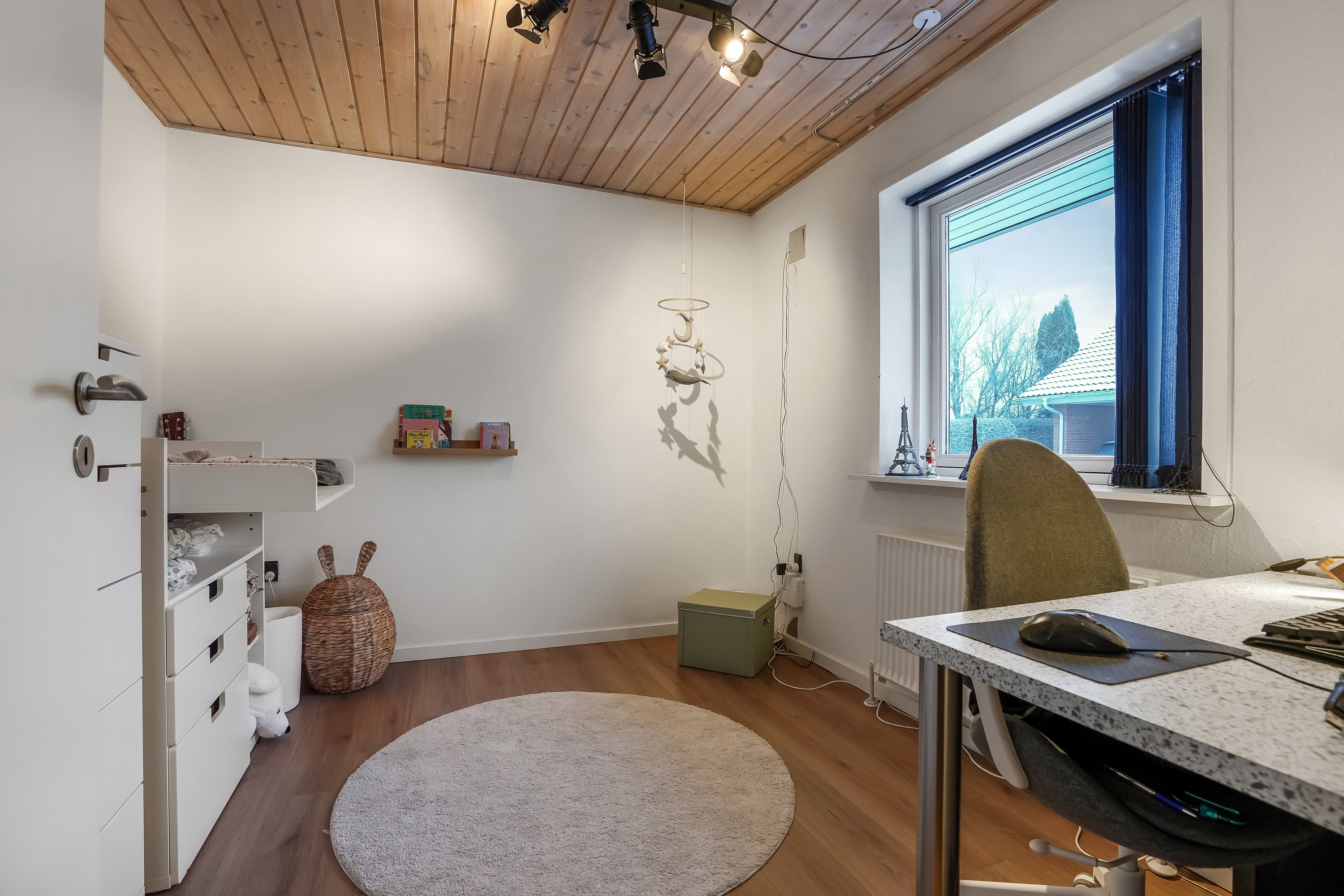 Fremhævet værelse billede i fuldskærmstilstand. Billede af Markskellet 33, 7190 Billund