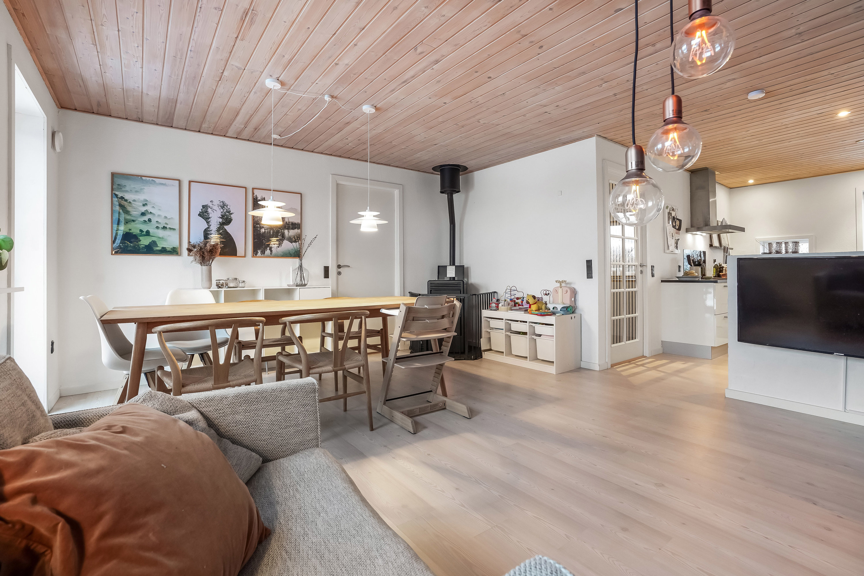 Miniaturebillede 1: stue. Billede af Markskellet 33, 7190 Billund