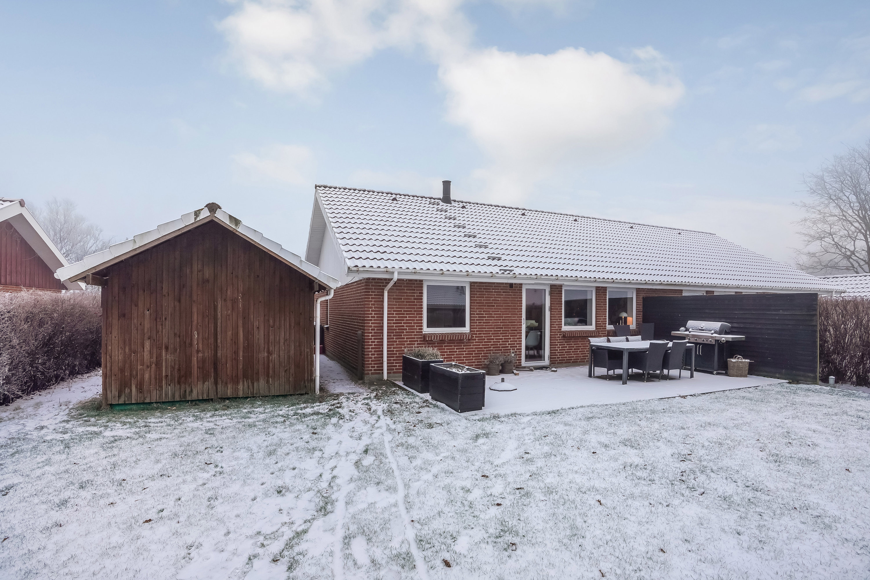 Fremhævet ejendommen billede i fuldskærmstilstand. Billede af Markskellet 33, 7190 Billund