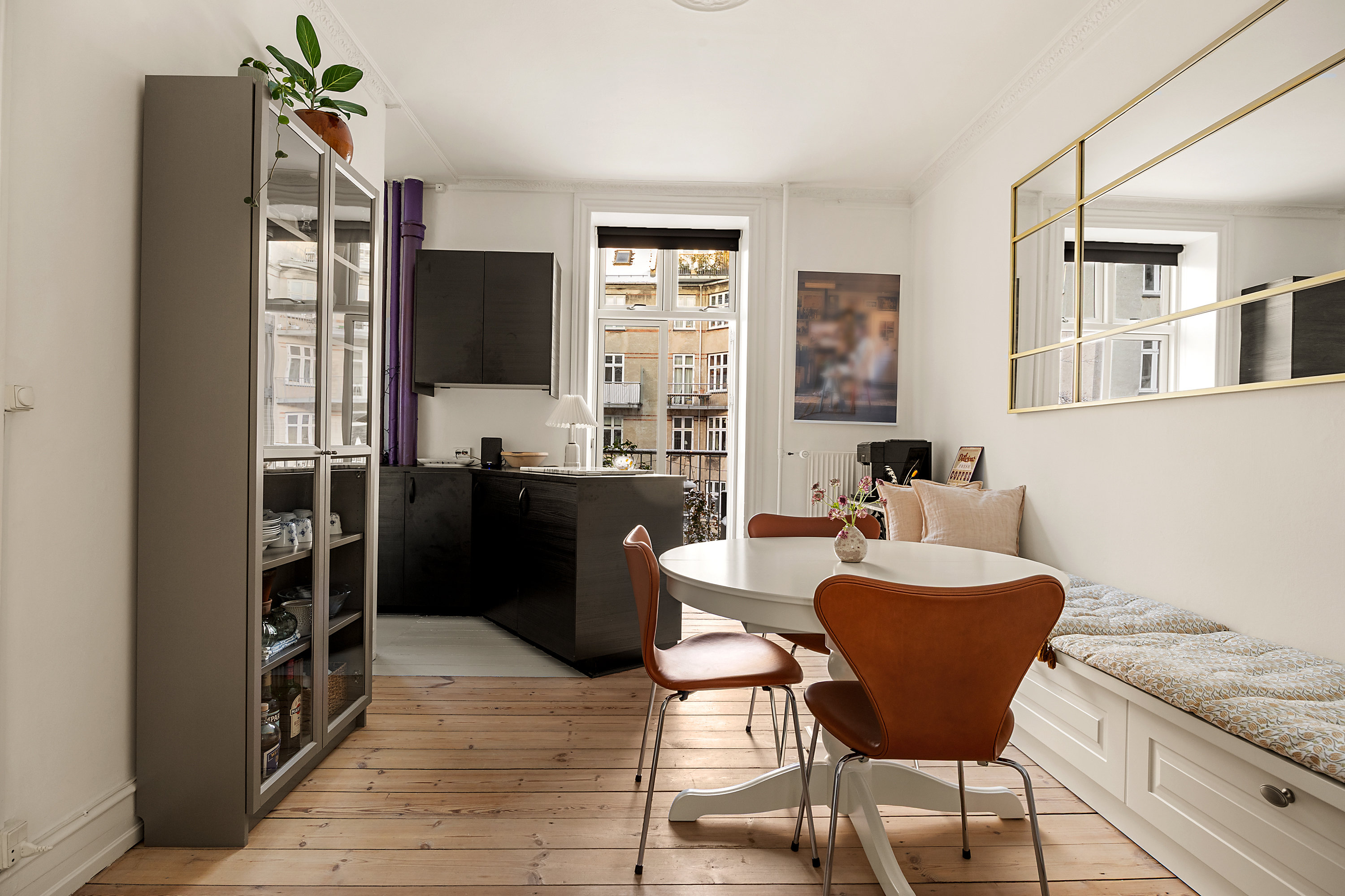 Fremhævet køkken alrum billede i fuldskærmstilstand. Billede af Burmeistersgade 1C, 2. th., 1429 København K