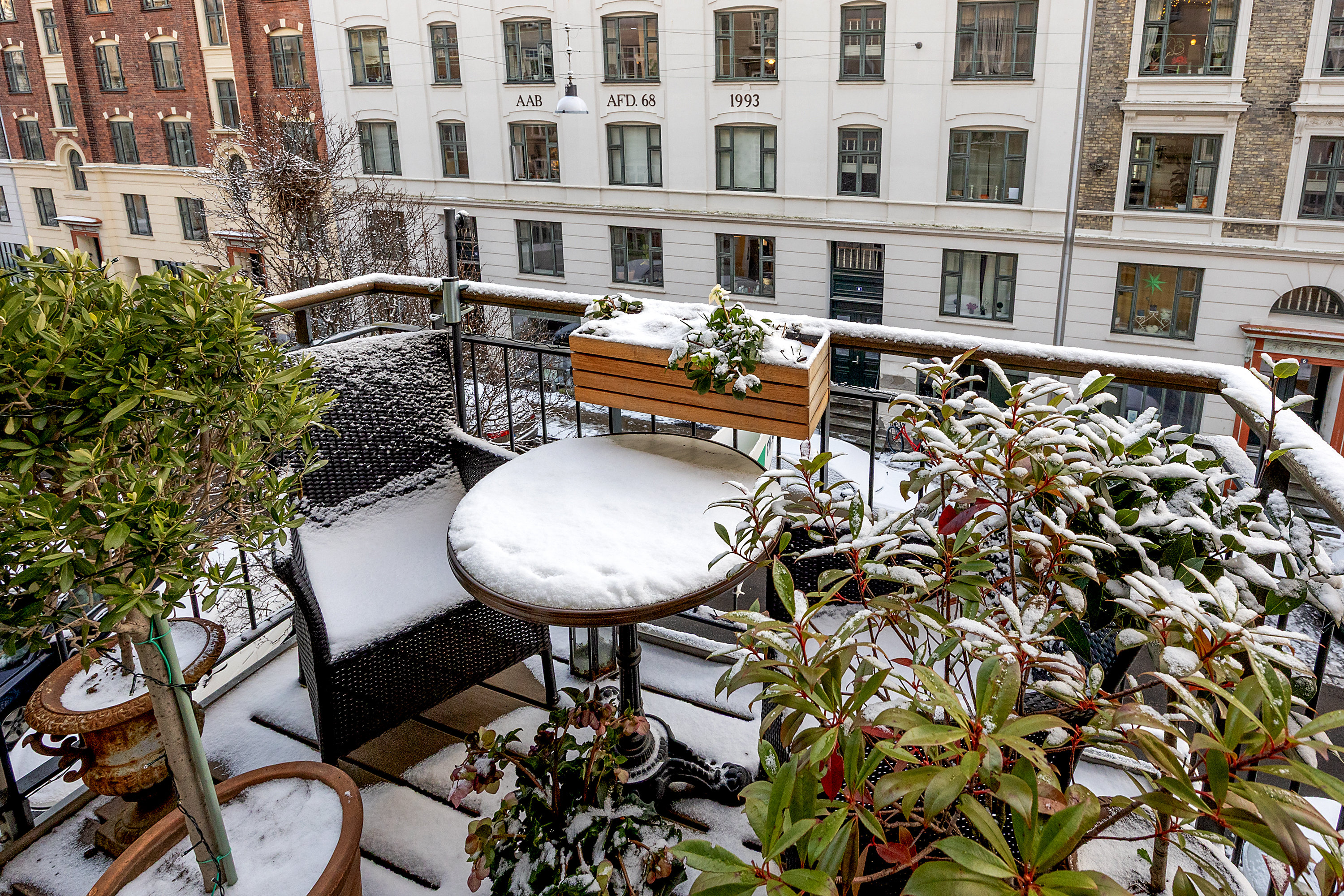 Fremhævet altan billede i fuldskærmstilstand. Billede af Burmeistersgade 1C, 2. th., 1429 København K