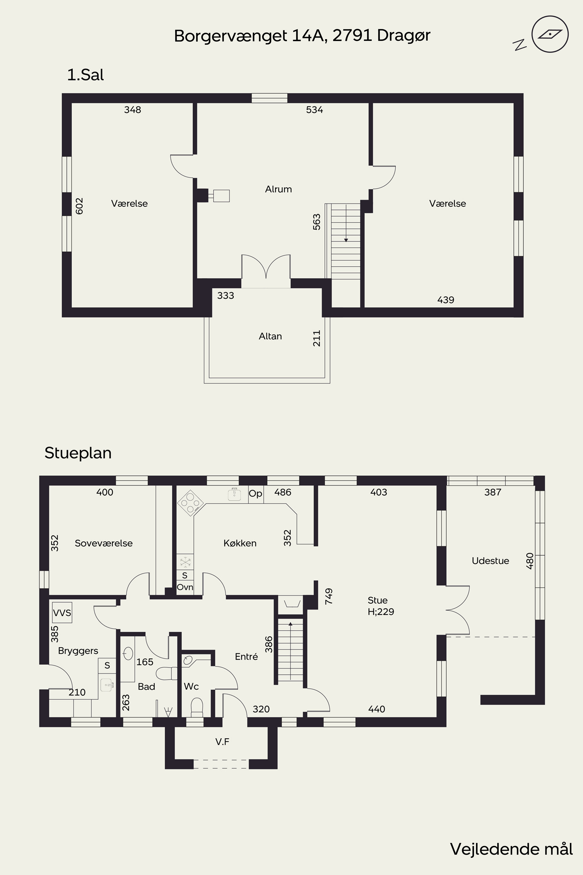 Fremhævet andet billede i fuldskærmstilstand. Billede af Borgervænget 14A, 2791 Dragør