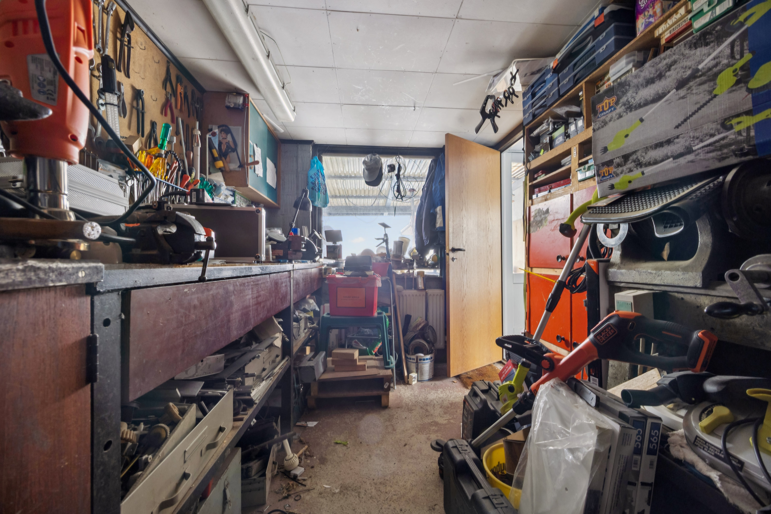 Fremhævet værksted billede i fuldskærmstilstand. Billede af Romdrupvej 9, 9270 Klarup