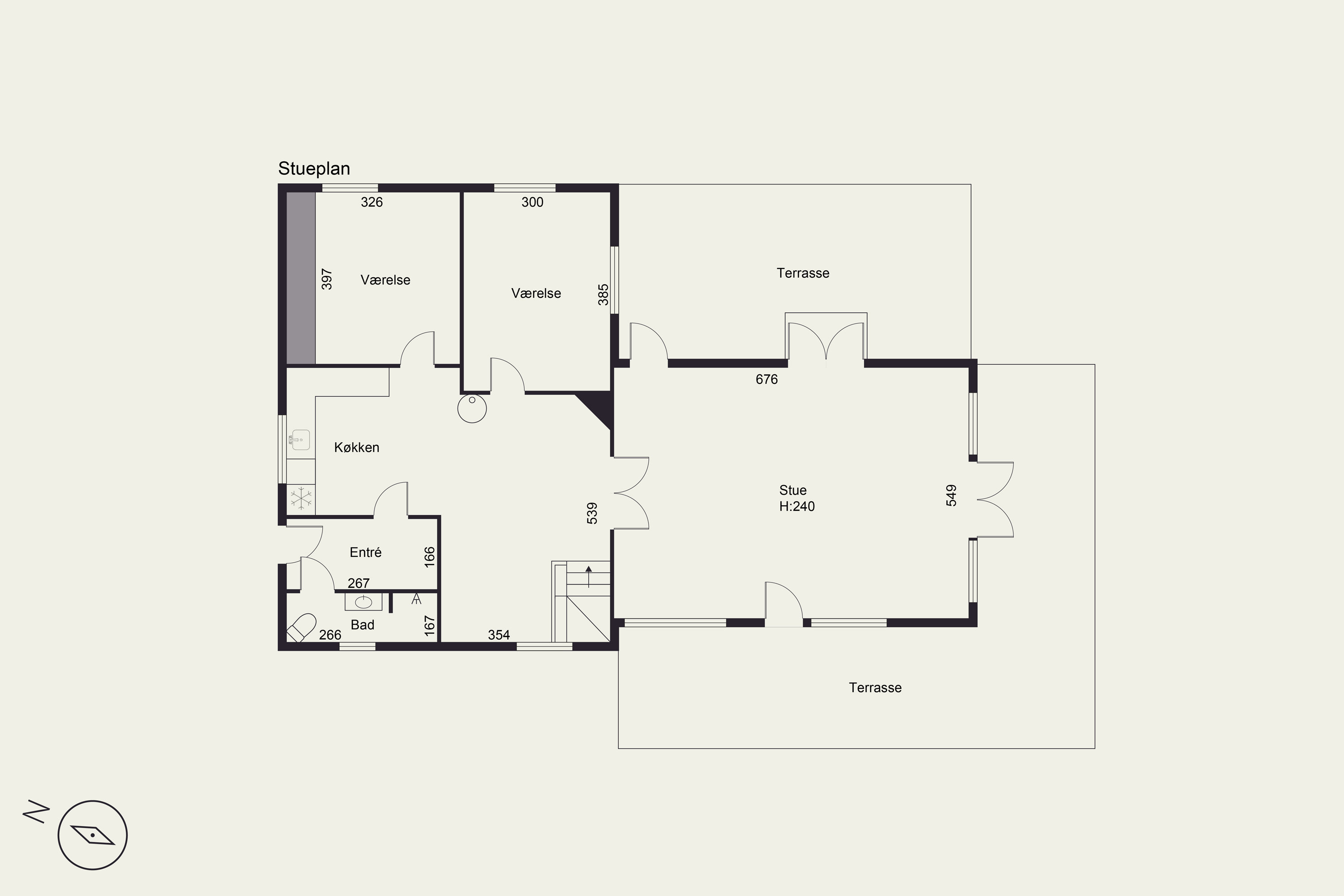 Plantegninger billede af Stjær Bakker 1B, Stjær, 8464 Galten