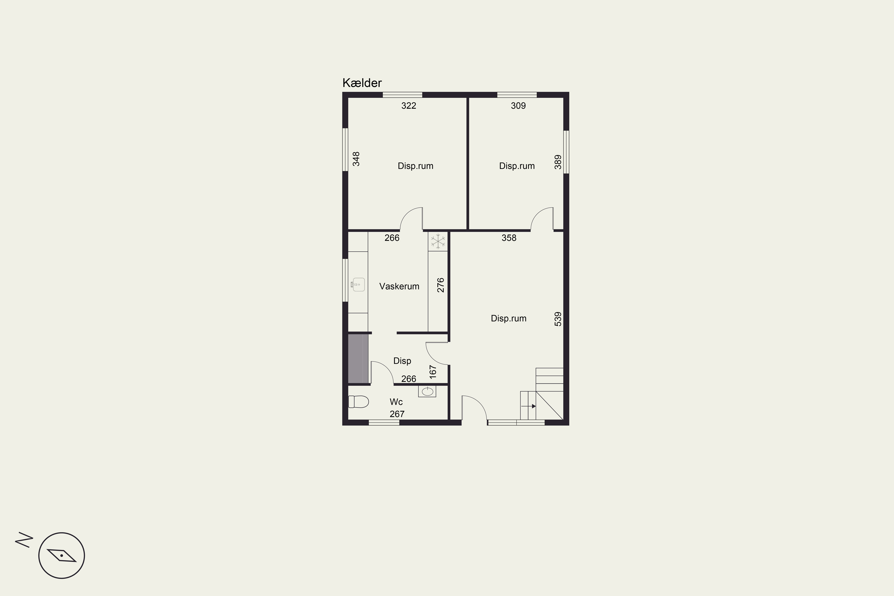 Plantegninger billede af Stjær Bakker 1B, Stjær, 8464 Galten