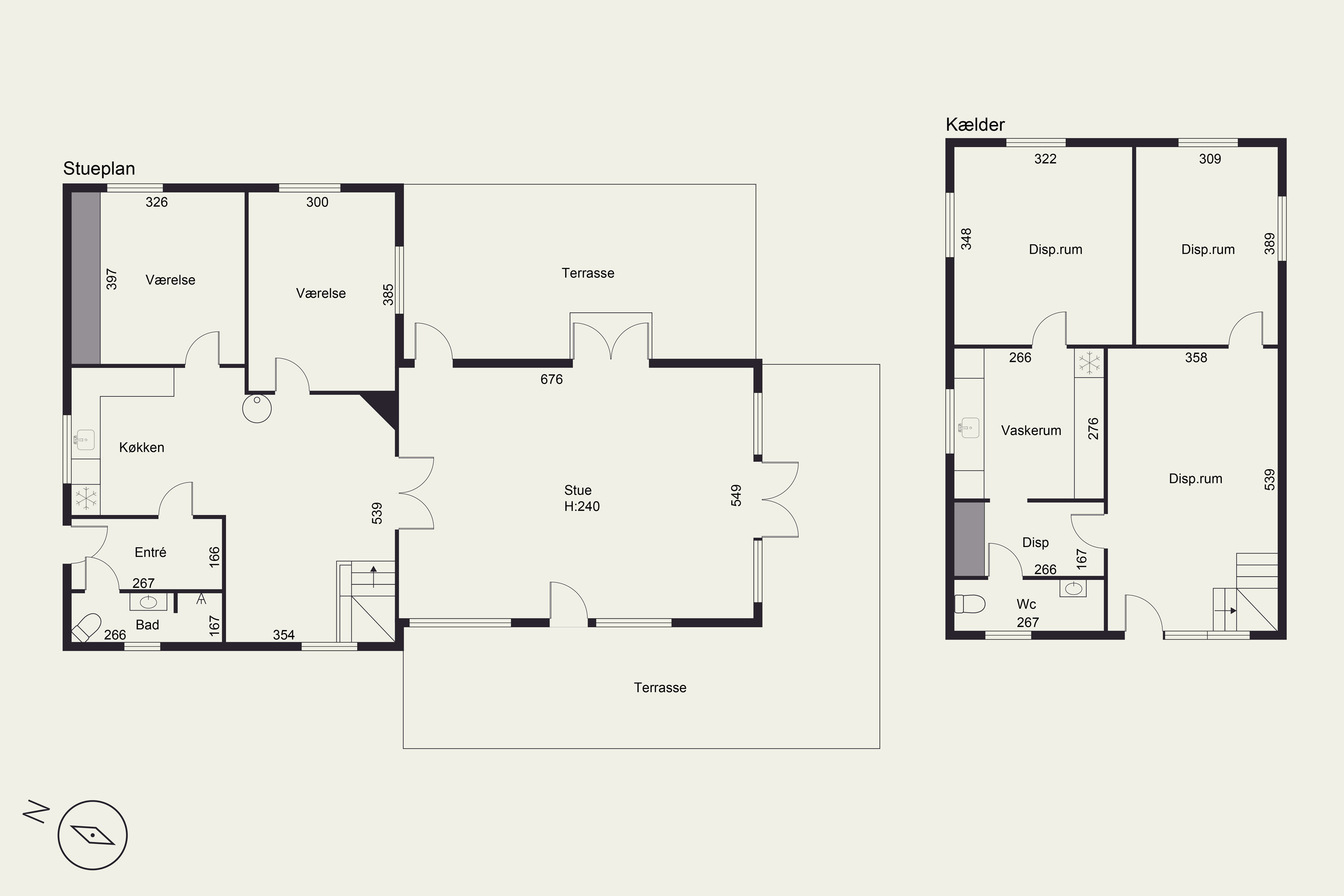 Plantegninger billede af Stjær Bakker 1B, Stjær, 8464 Galten