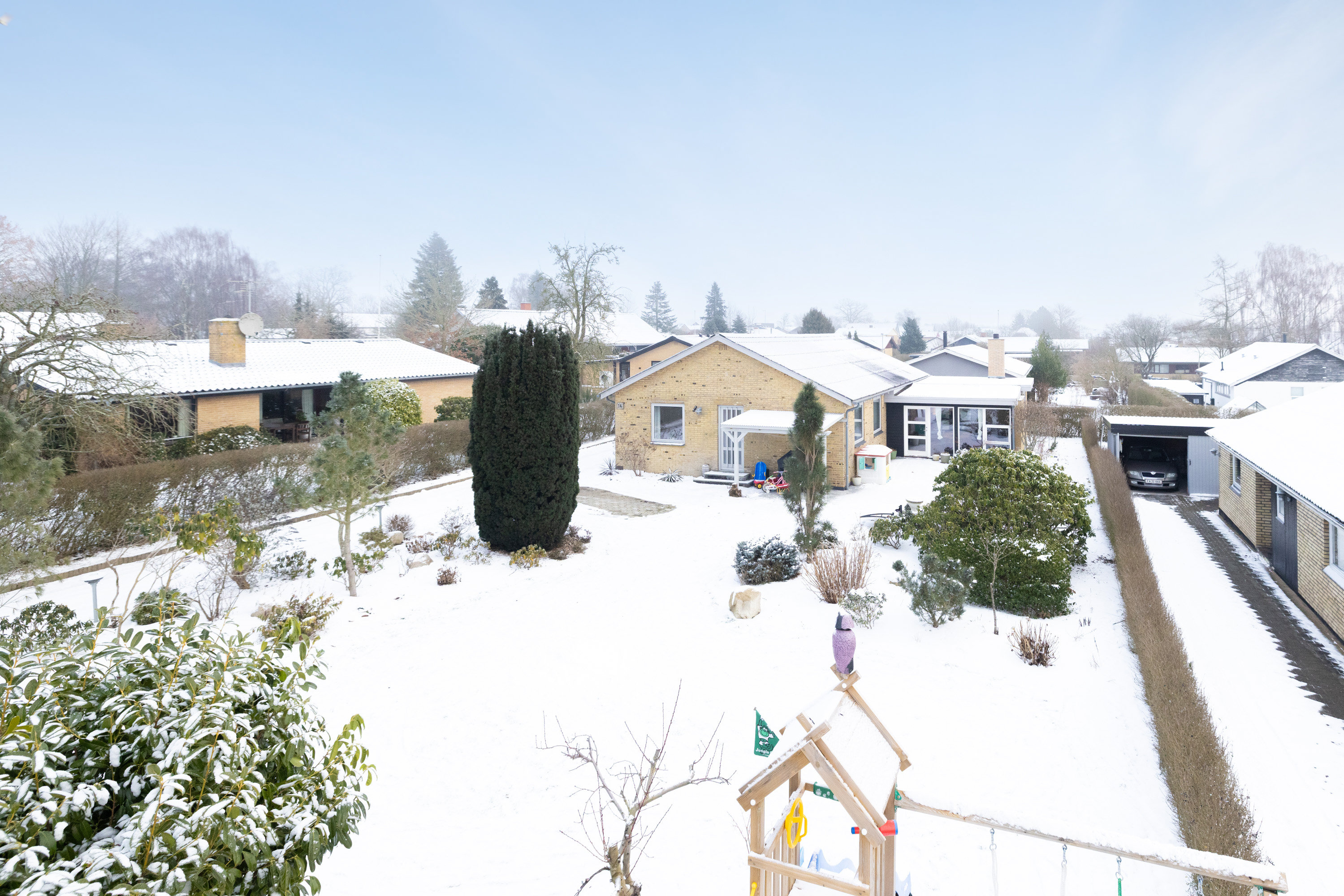 Fremhævet  billede i fuldskærmstilstand. Billede af Fuglevænget 14, Herskind, 8464 Galten