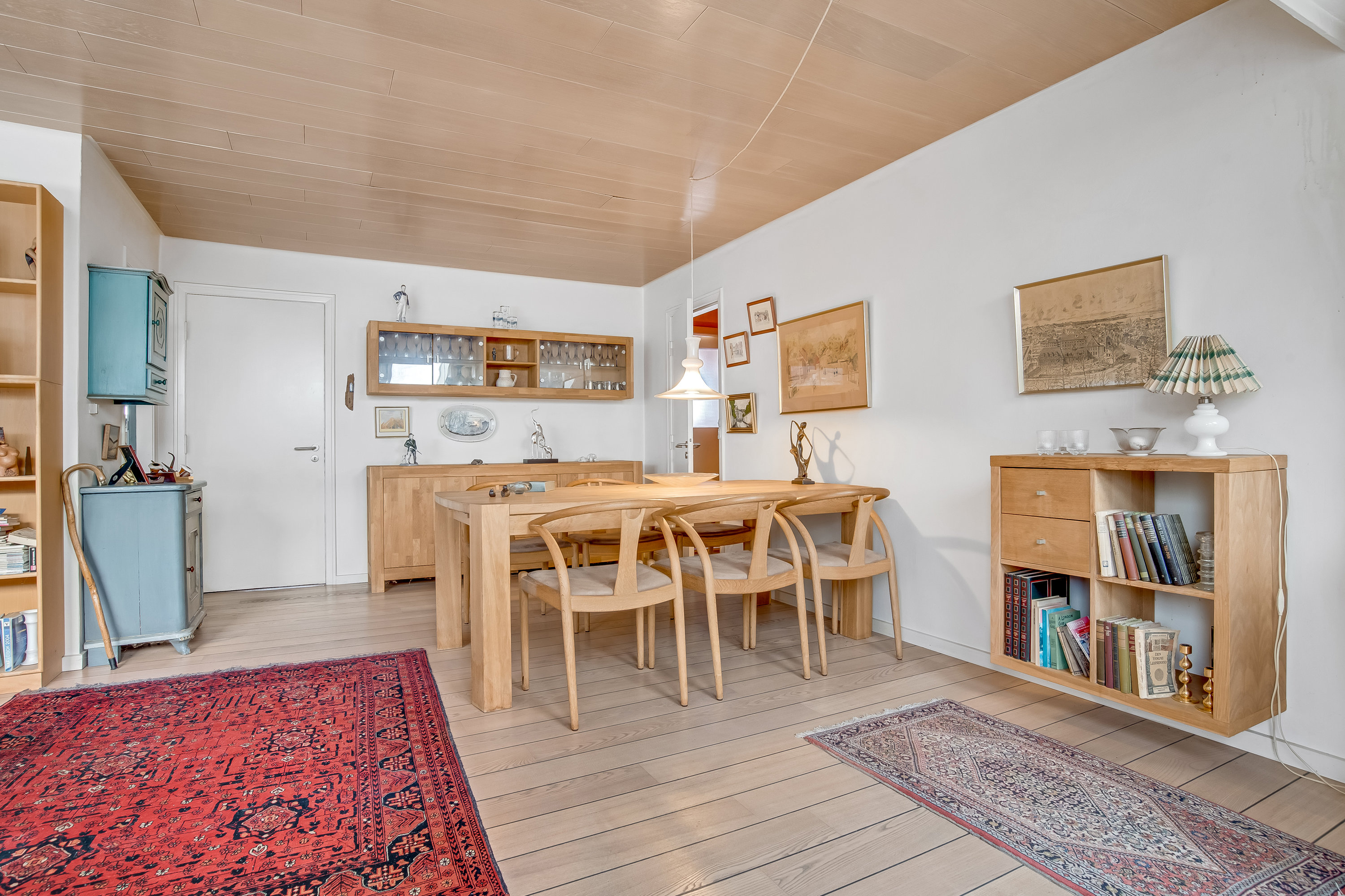 Fremhævet stue billede i fuldskærmstilstand. Billede af Søbakken 5, 7620 Lemvig