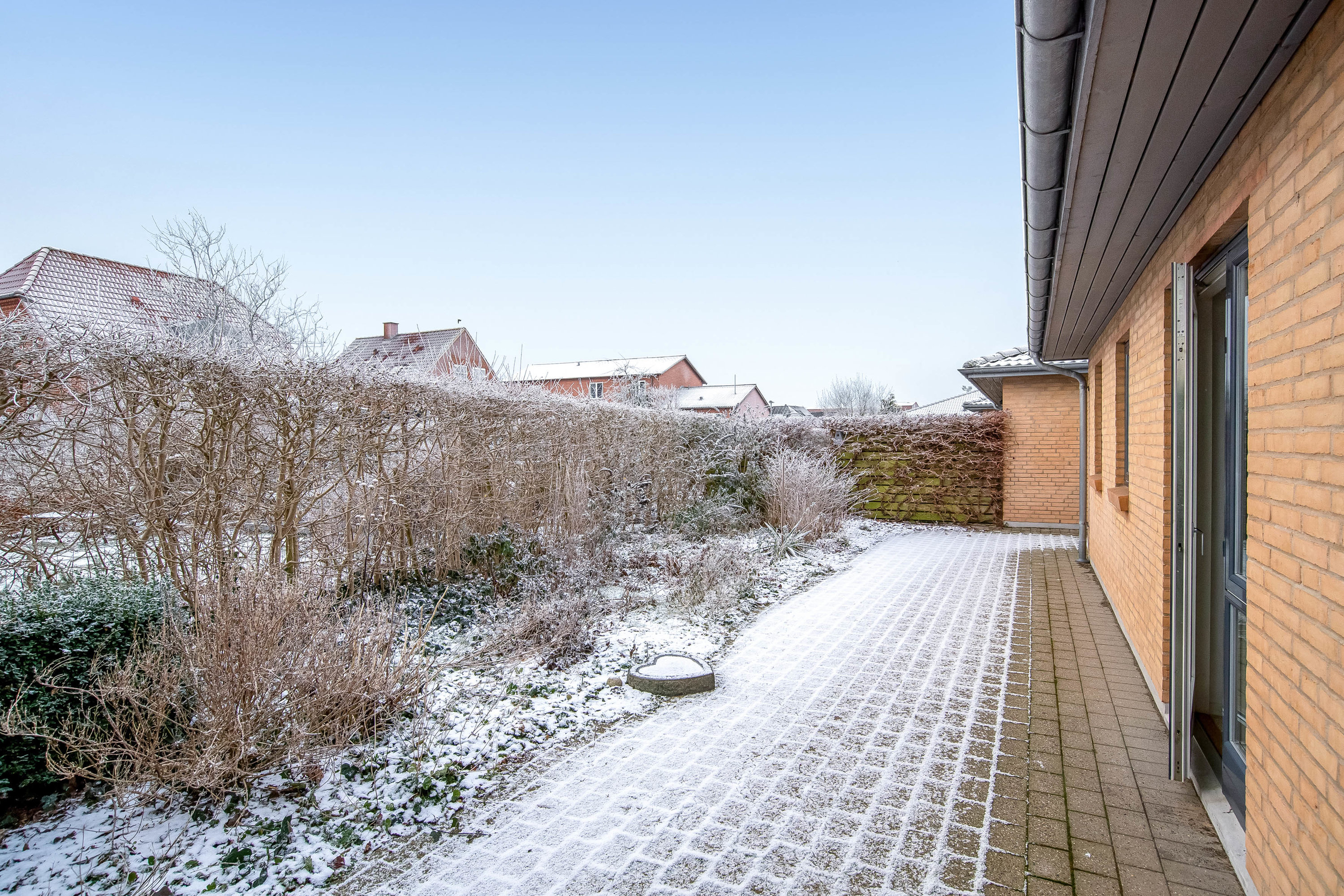 Fremhævet baghave billede i fuldskærmstilstand. Billede af Møllevej 11G, 7500 Holstebro