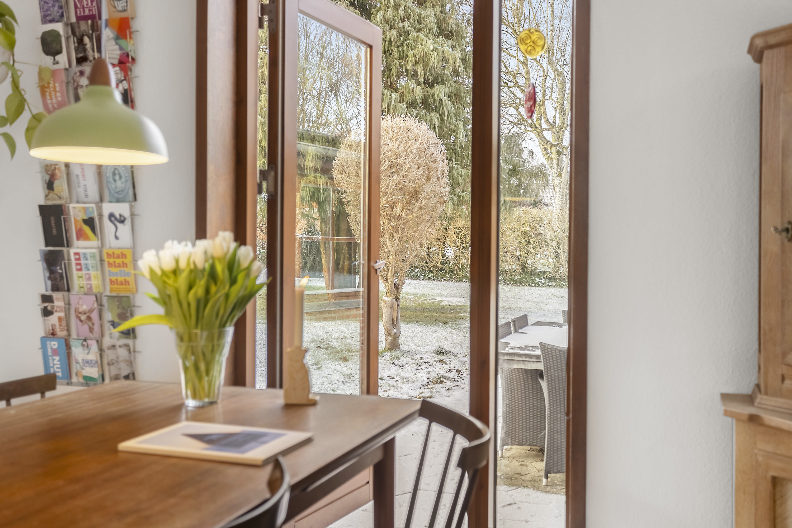 Fremhævet spisestue billede i fuldskærmstilstand. Billede af Tværgade 9, 6621 Gesten