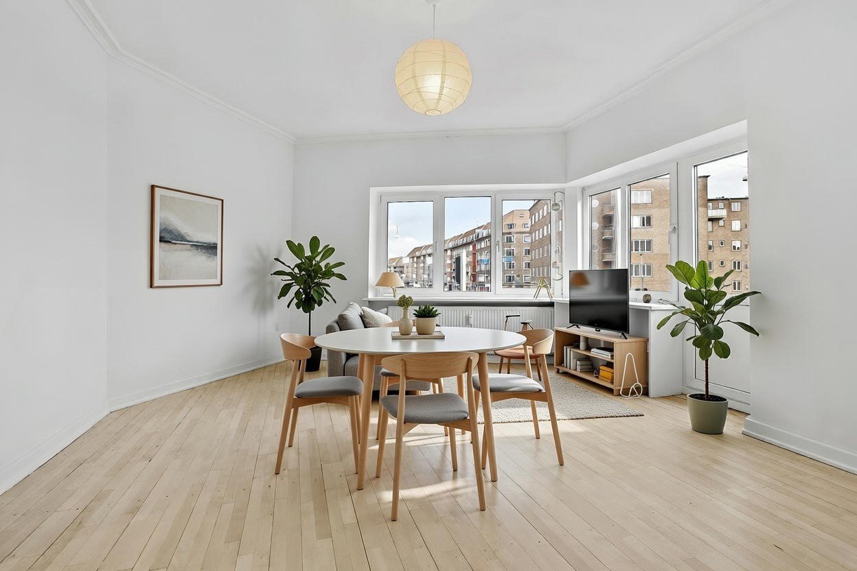 Miniaturebillede 1: stue. Billede af Vesterbro 45, 1. tv., 9000 Aalborg