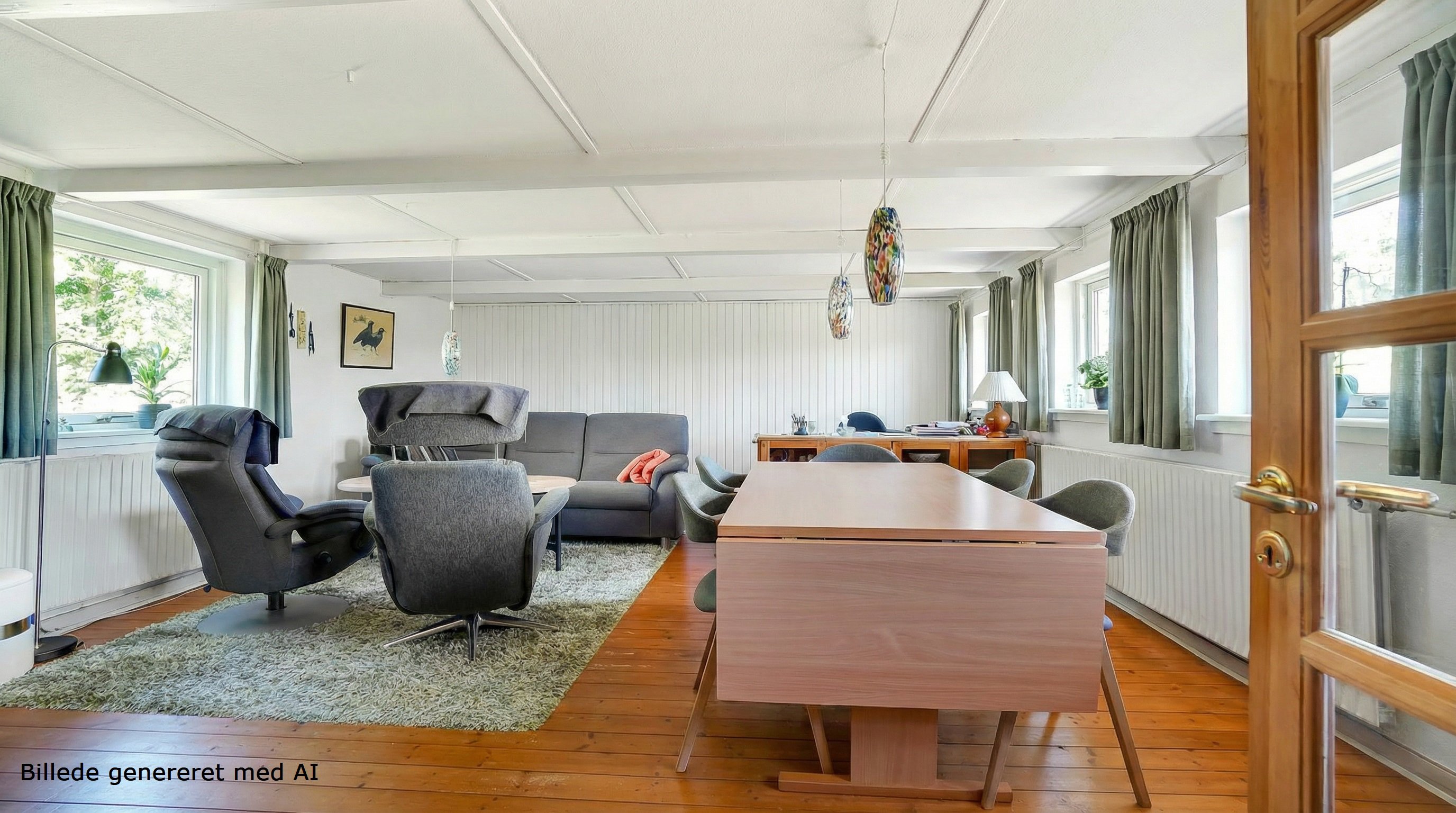 Fremhævet  billede i fuldskærmstilstand. Billede af Langagervej 32, 7171 Uldum