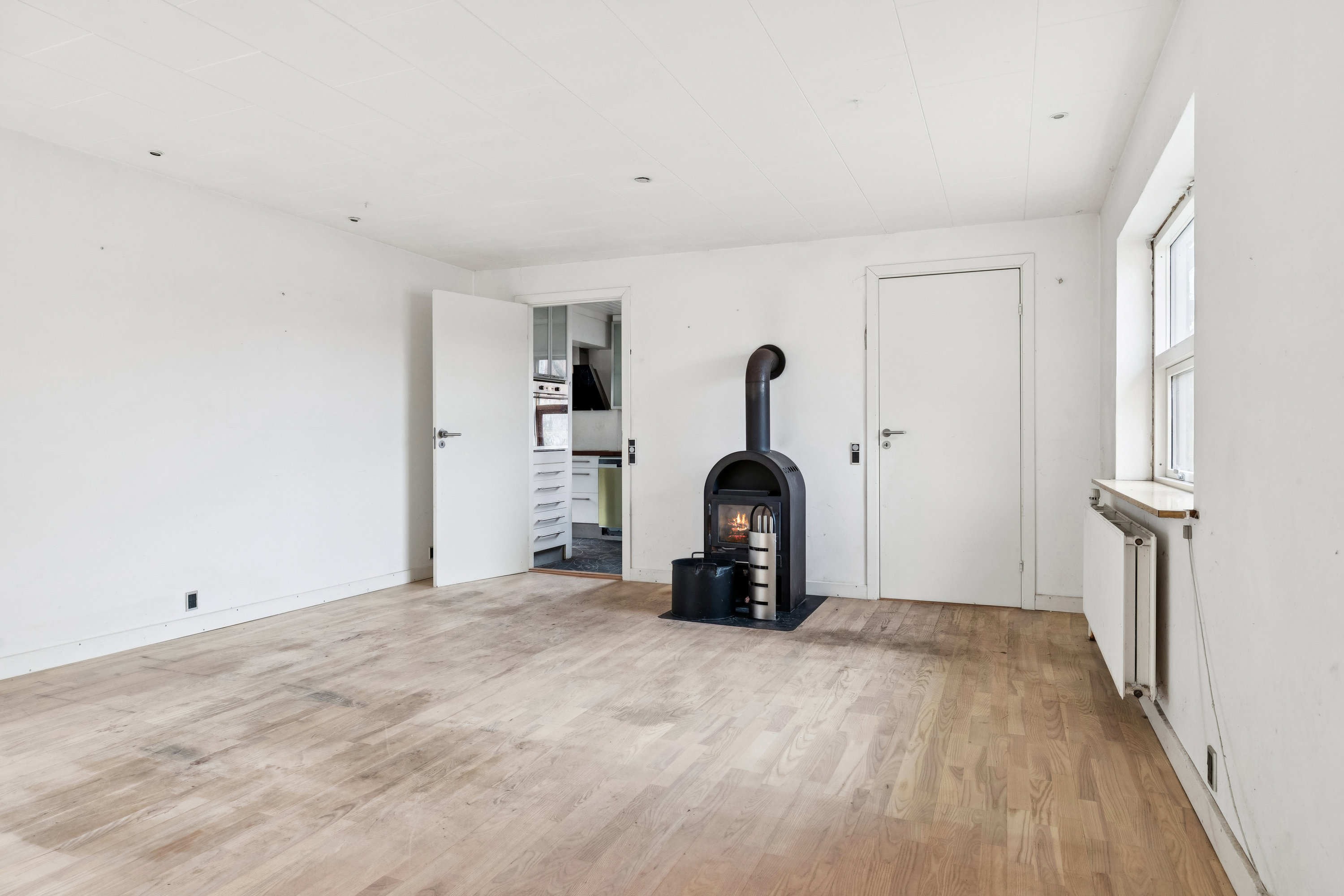 Fremhævet stue billede i fuldskærmstilstand. Billede af Vester Altan 35, 9500 Hobro