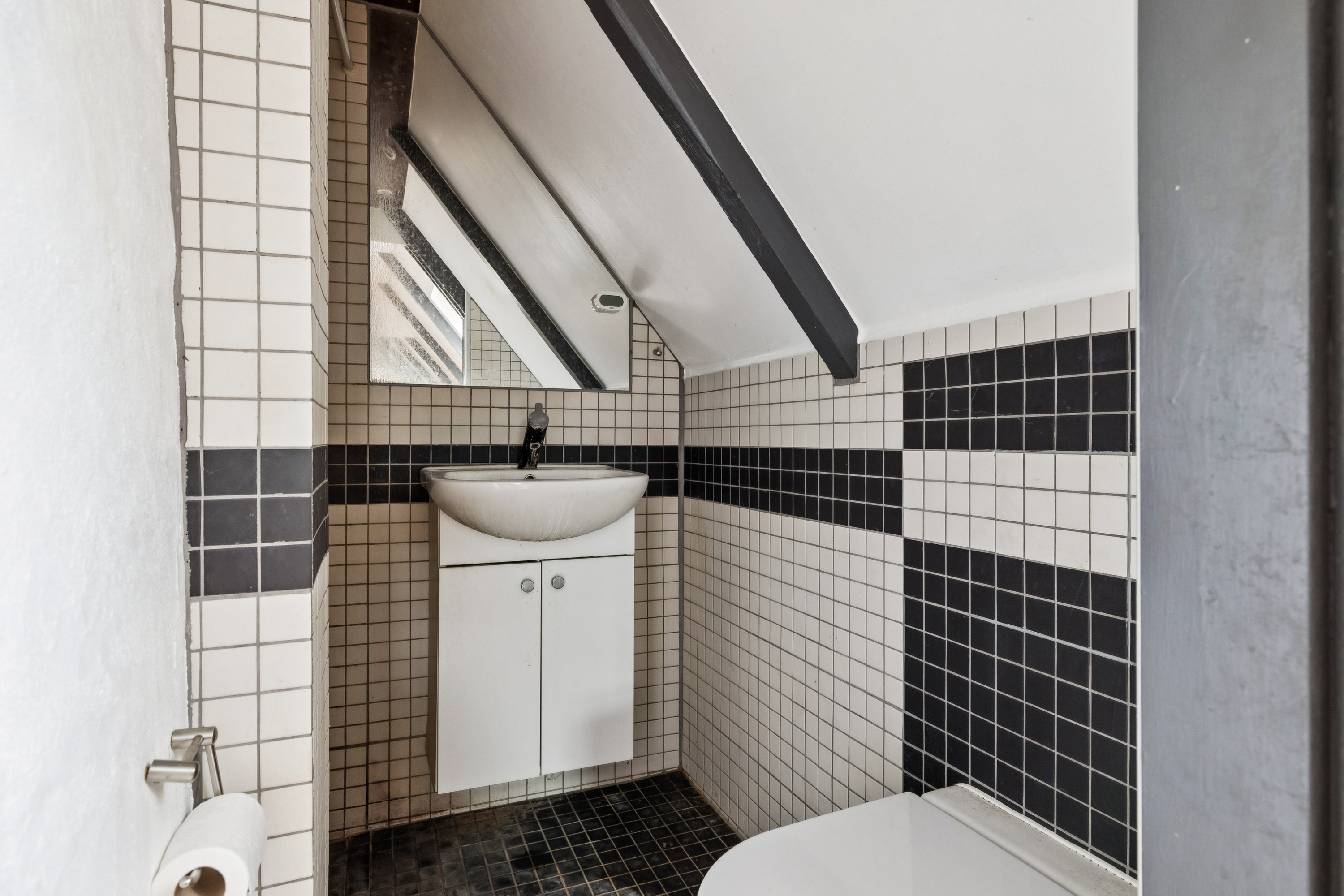 Fremhævet badeværelse billede i fuldskærmstilstand. Billede af Vester Altan 35, 9500 Hobro