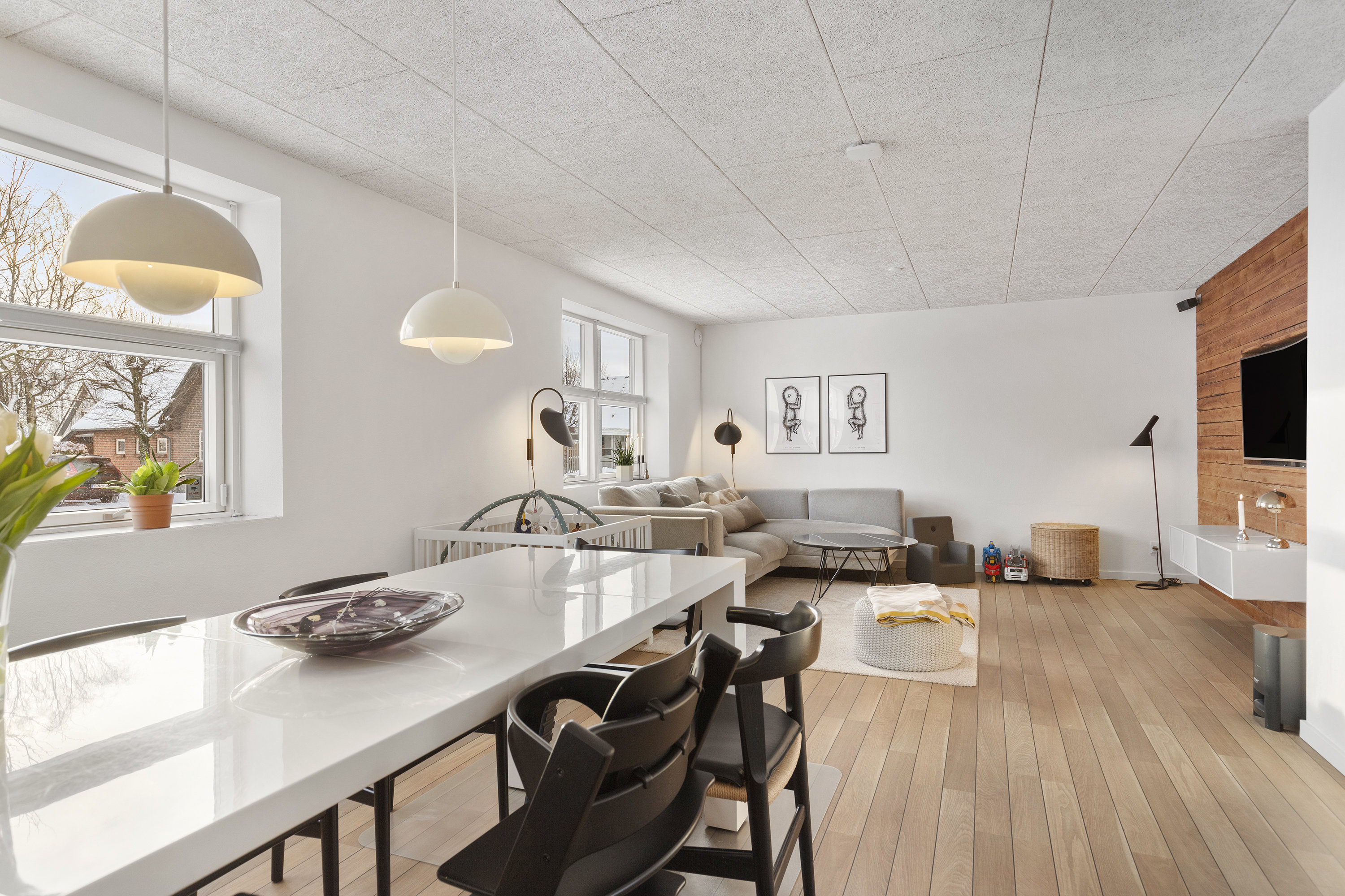 Fremhævet stue billede i fuldskærmstilstand. Billede af Bredgade 20, 9440 Aabybro