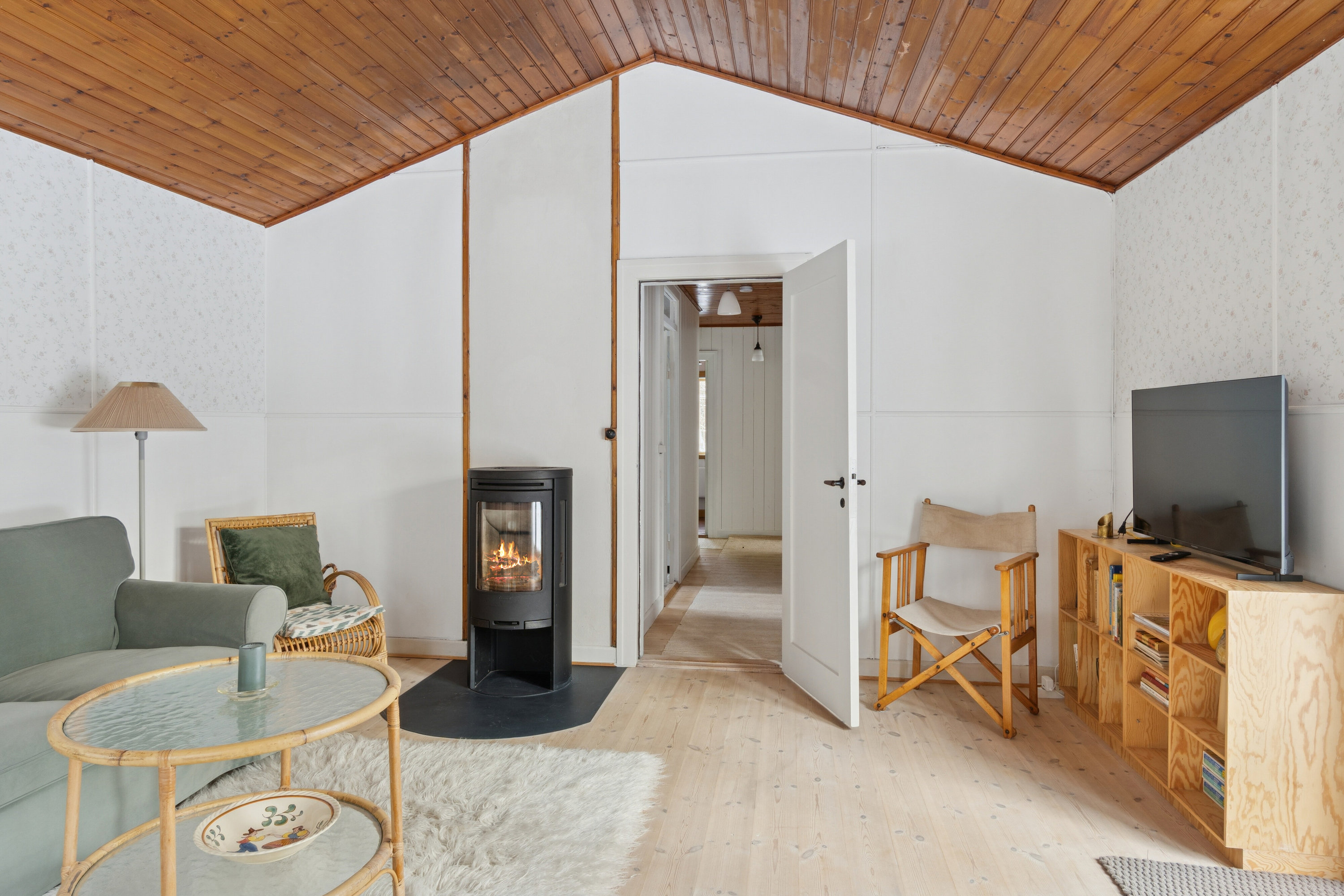 Fremhævet stue billede i fuldskærmstilstand. Billede af Mejsevænget 1, 4581 Rørvig