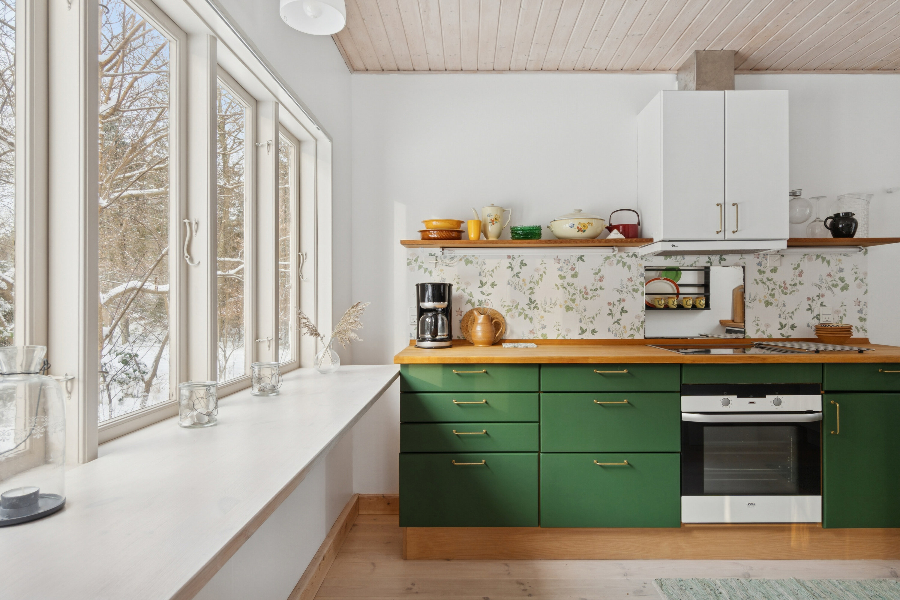 Fremhævet køkken billede i fuldskærmstilstand. Billede af Mejsevænget 1, 4581 Rørvig