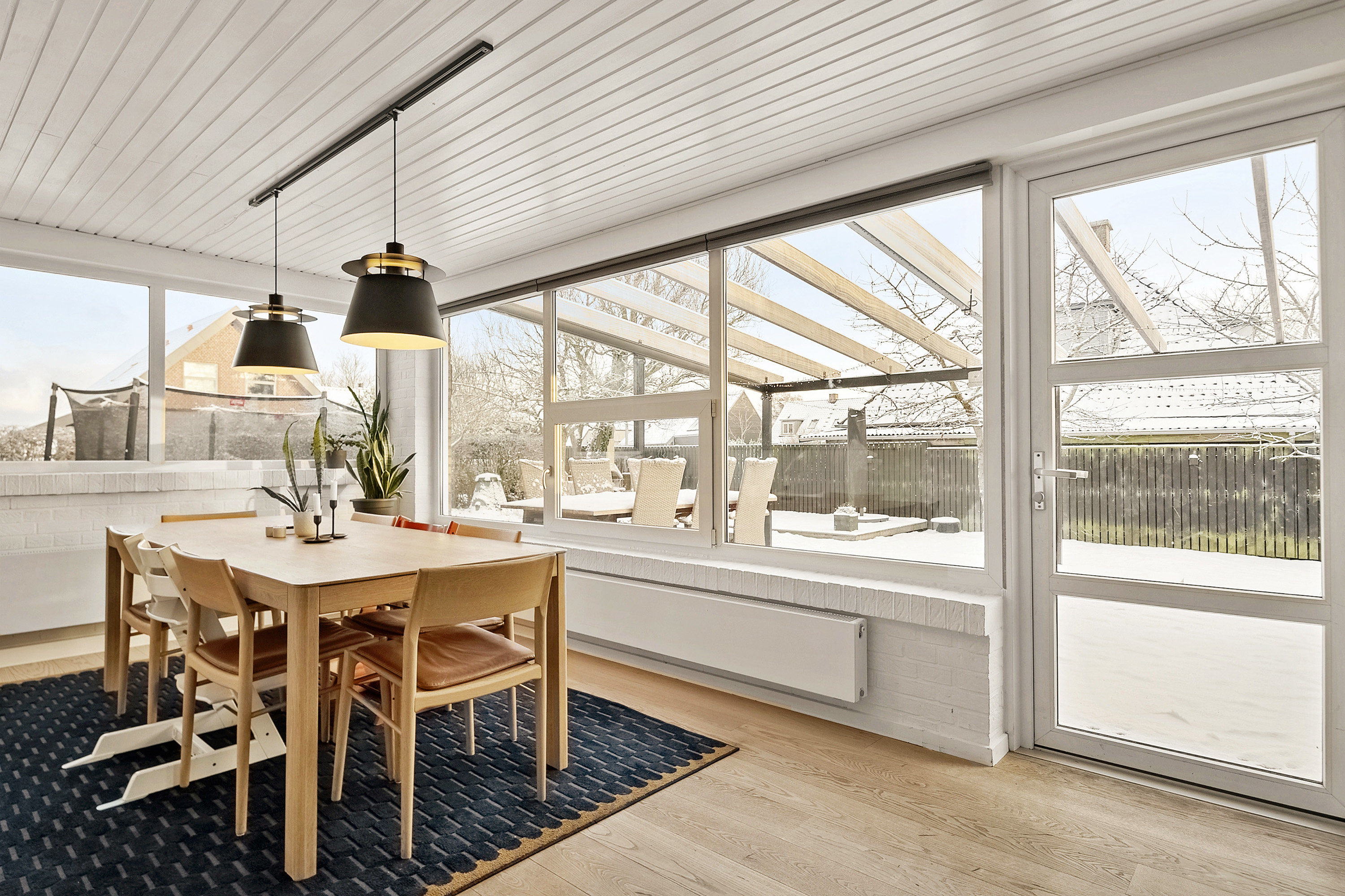 Fremhævet spisestue billede i fuldskærmstilstand. Billede af Bakkevænget 15, Risvangen, 8200 Aarhus N