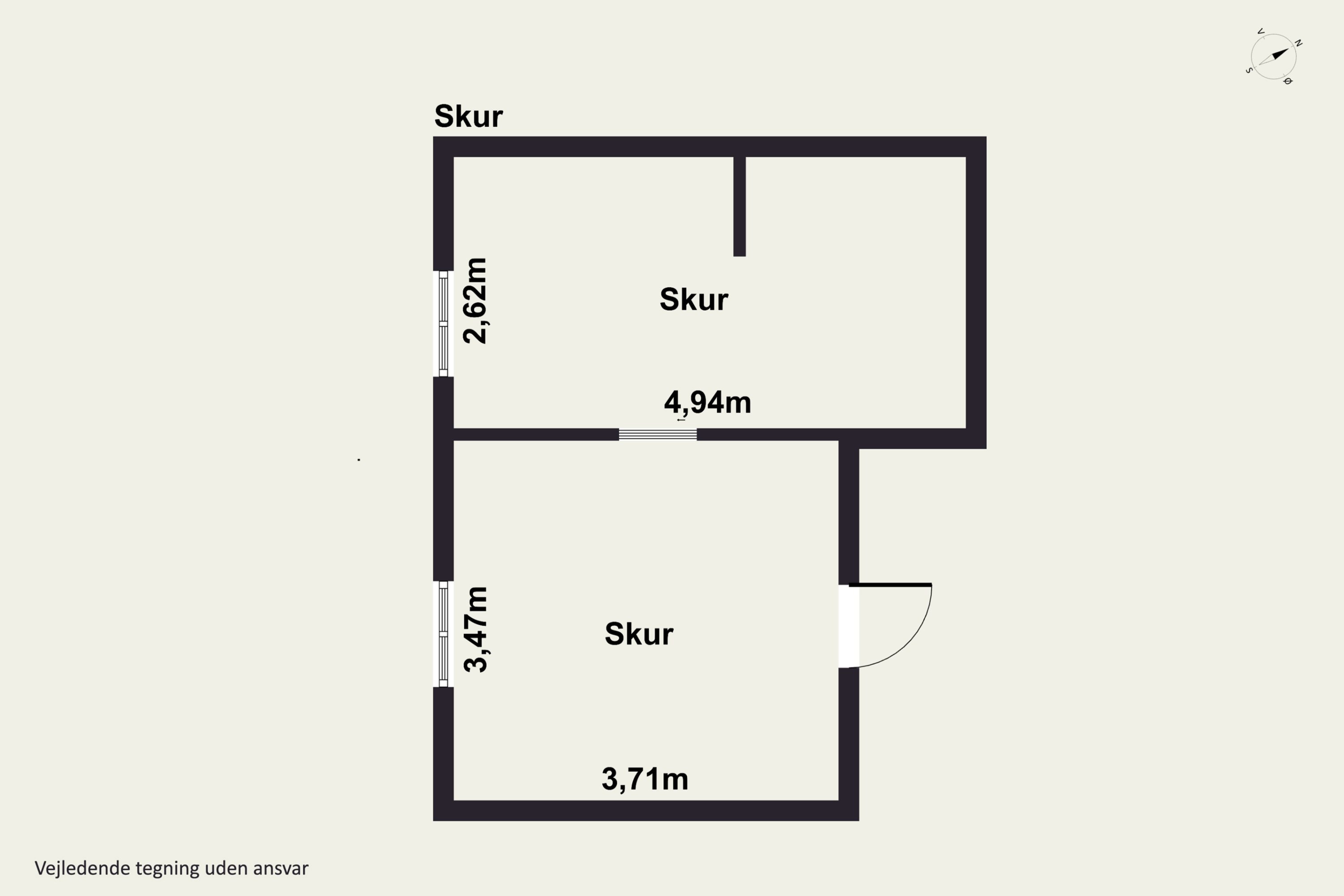 Plantegninger billede af Bolsterbjergvej 18, Aarsballe, 3700 Rønne