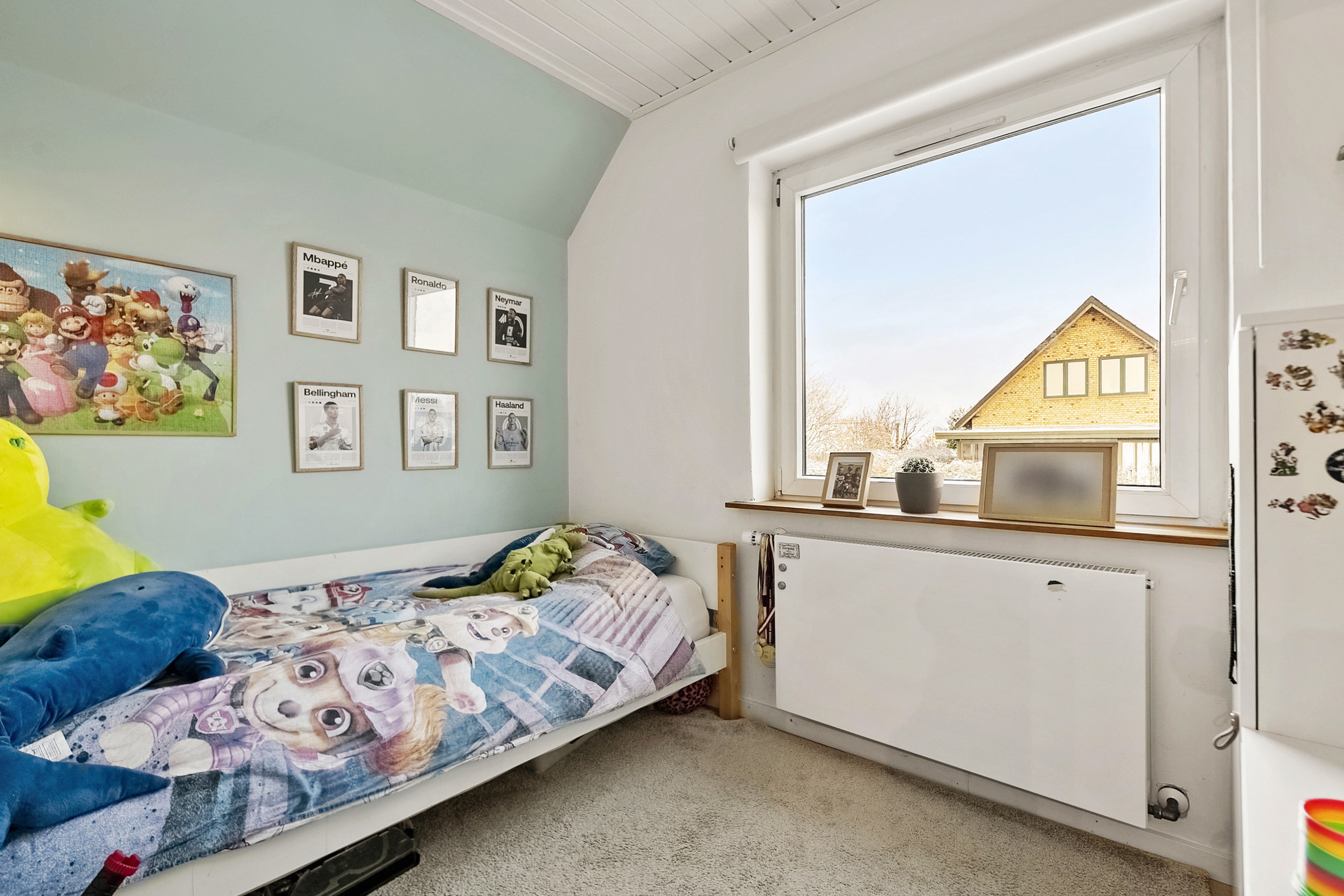 Fremhævet soveværelse billede i fuldskærmstilstand. Billede af Bakkevænget 15, Risvangen, 8200 Aarhus N