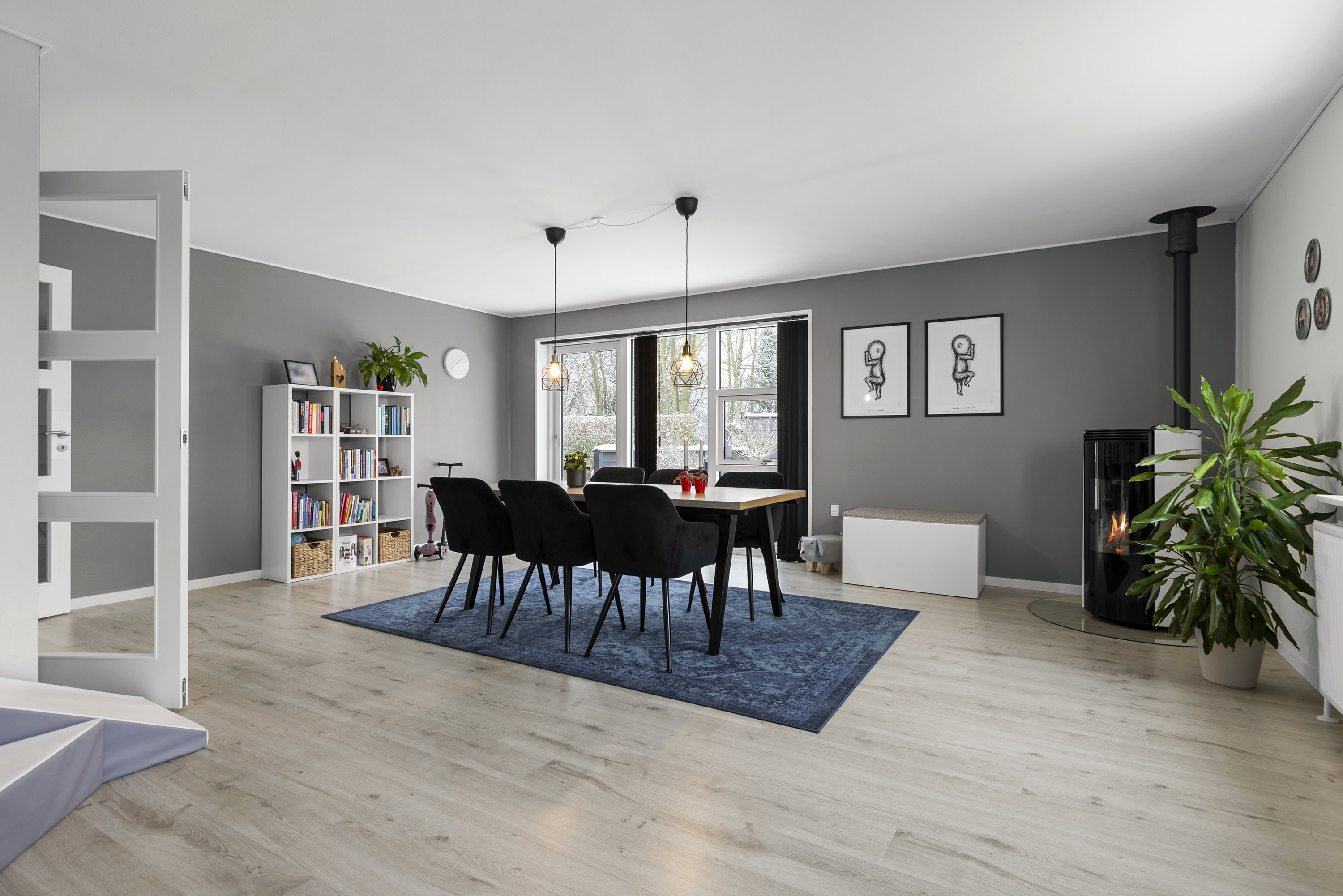 Fremhævet stue billede i fuldskærmstilstand. Billede af Agervænget 41, 4293 Dianalund