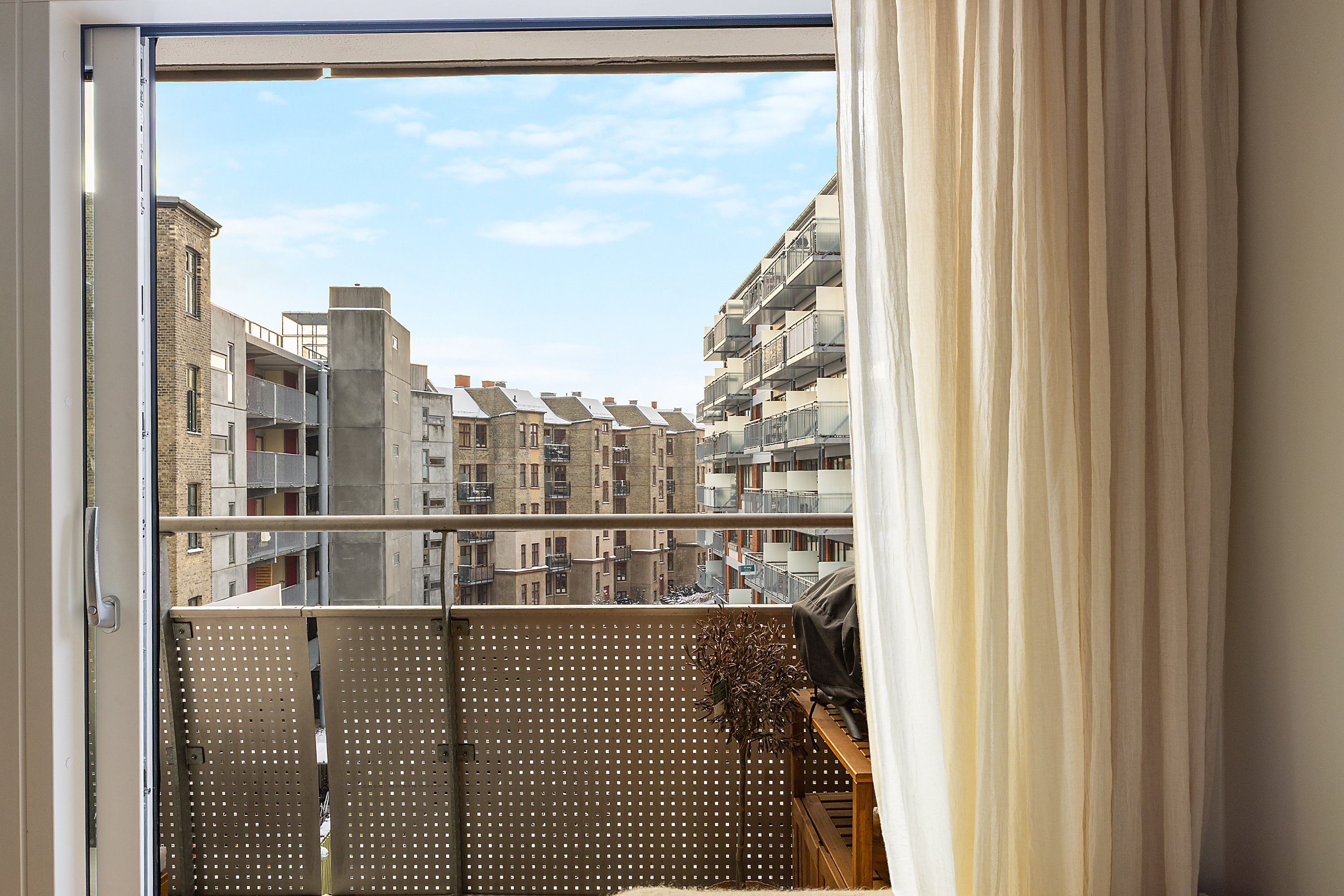 Fremhævet altan billede i fuldskærmstilstand. Billede af Tagensvej 47, 3. 24., 2200 København N