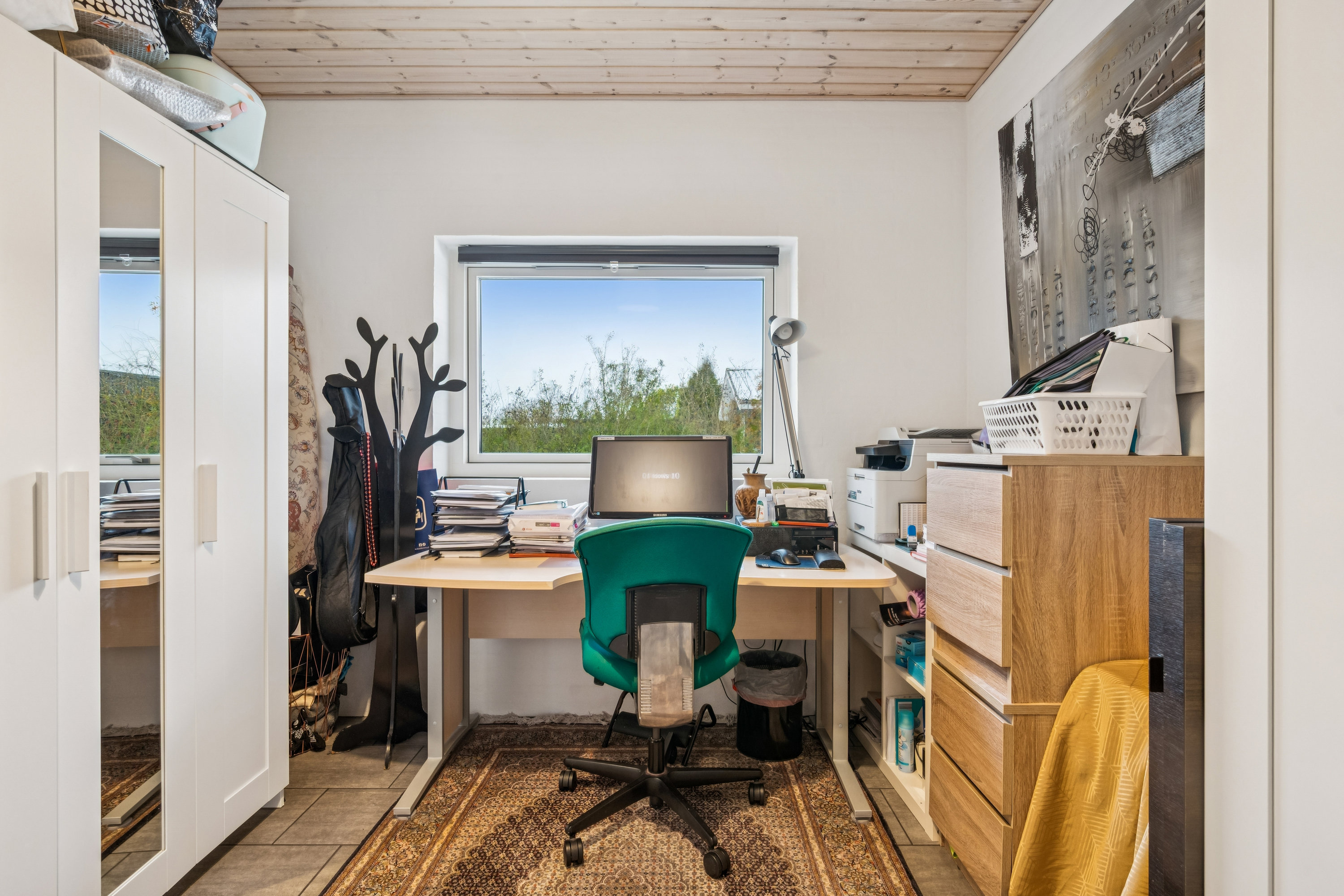 Fremhævet terrasse billede i fuldskærmstilstand. Billede af Strandvangsvej 21, 8250 Egå