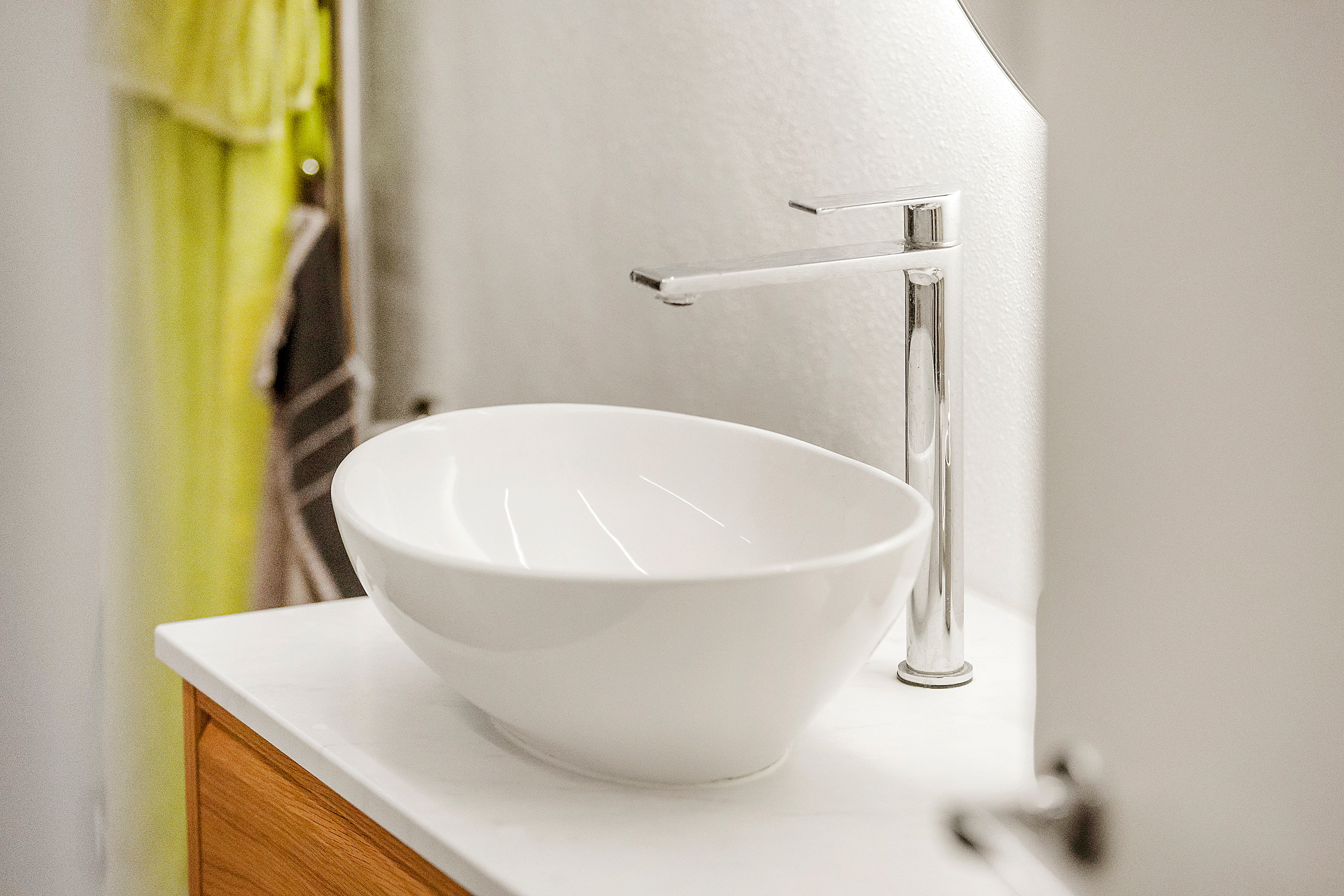 Fremhævet badeværelse billede i fuldskærmstilstand. Billede af Ølunden 17, 5330 Munkebo