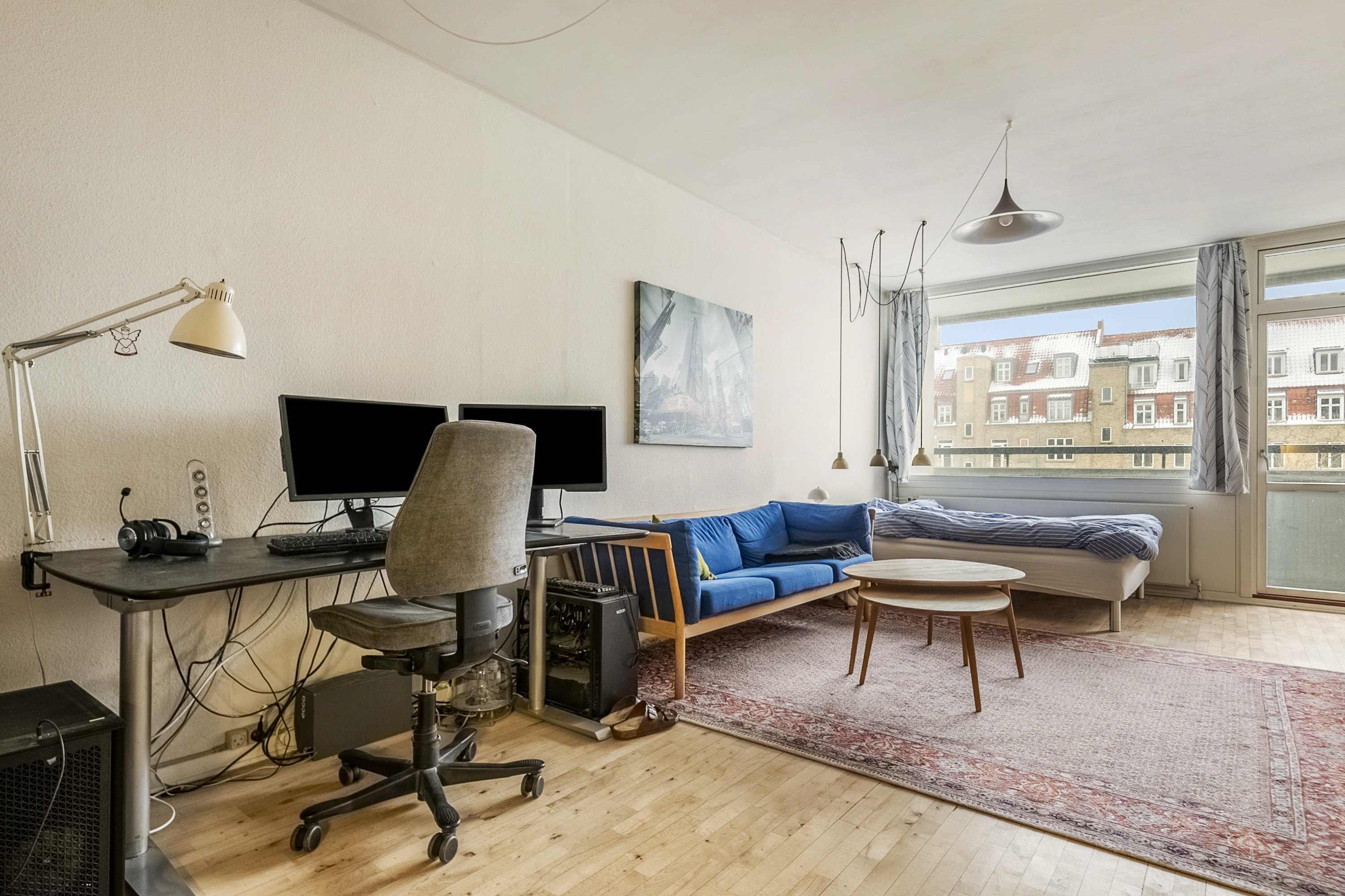 Fremhævet kontor billede i fuldskærmstilstand. Billede af Edouard Suensons Gade 4, 3. b., Trøjborg , 8200 Aarhus N