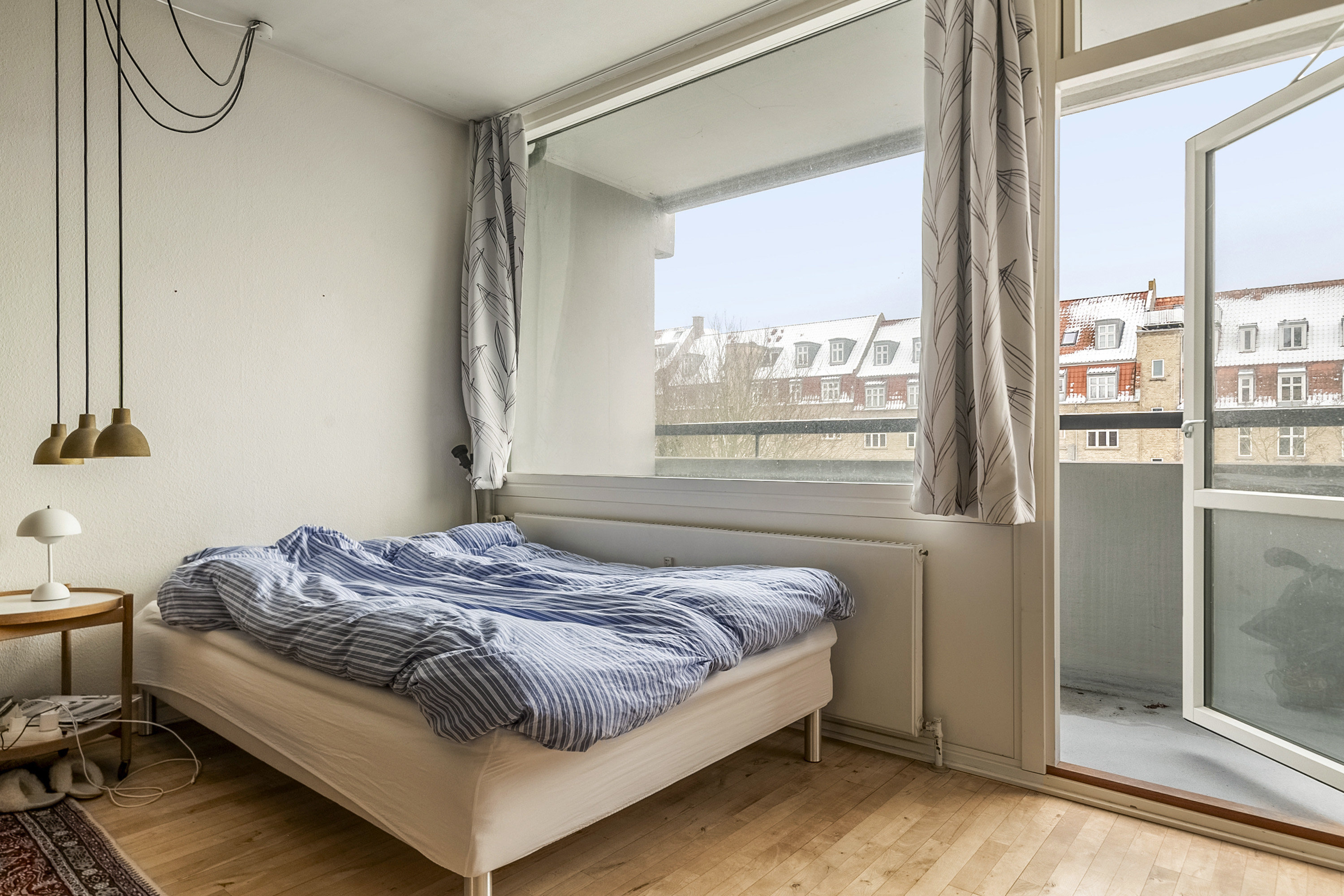 Fremhævet soveværelse billede i fuldskærmstilstand. Billede af Edouard Suensons Gade 4, 3. b., Trøjborg , 8200 Aarhus N