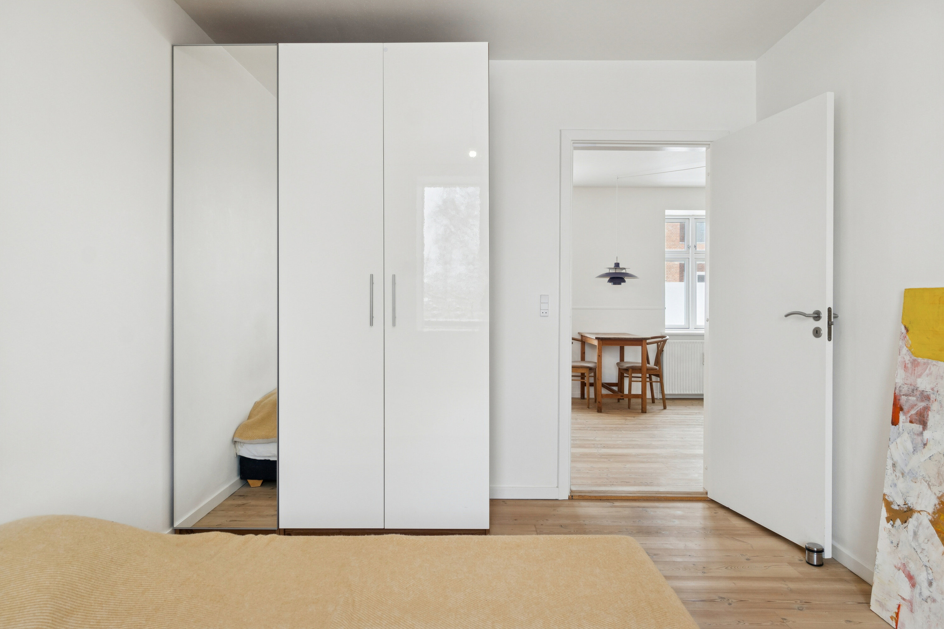 Fremhævet soveværelse billede i fuldskærmstilstand. Billede af Frederiksberggade 48, st.., 8600 Silkeborg