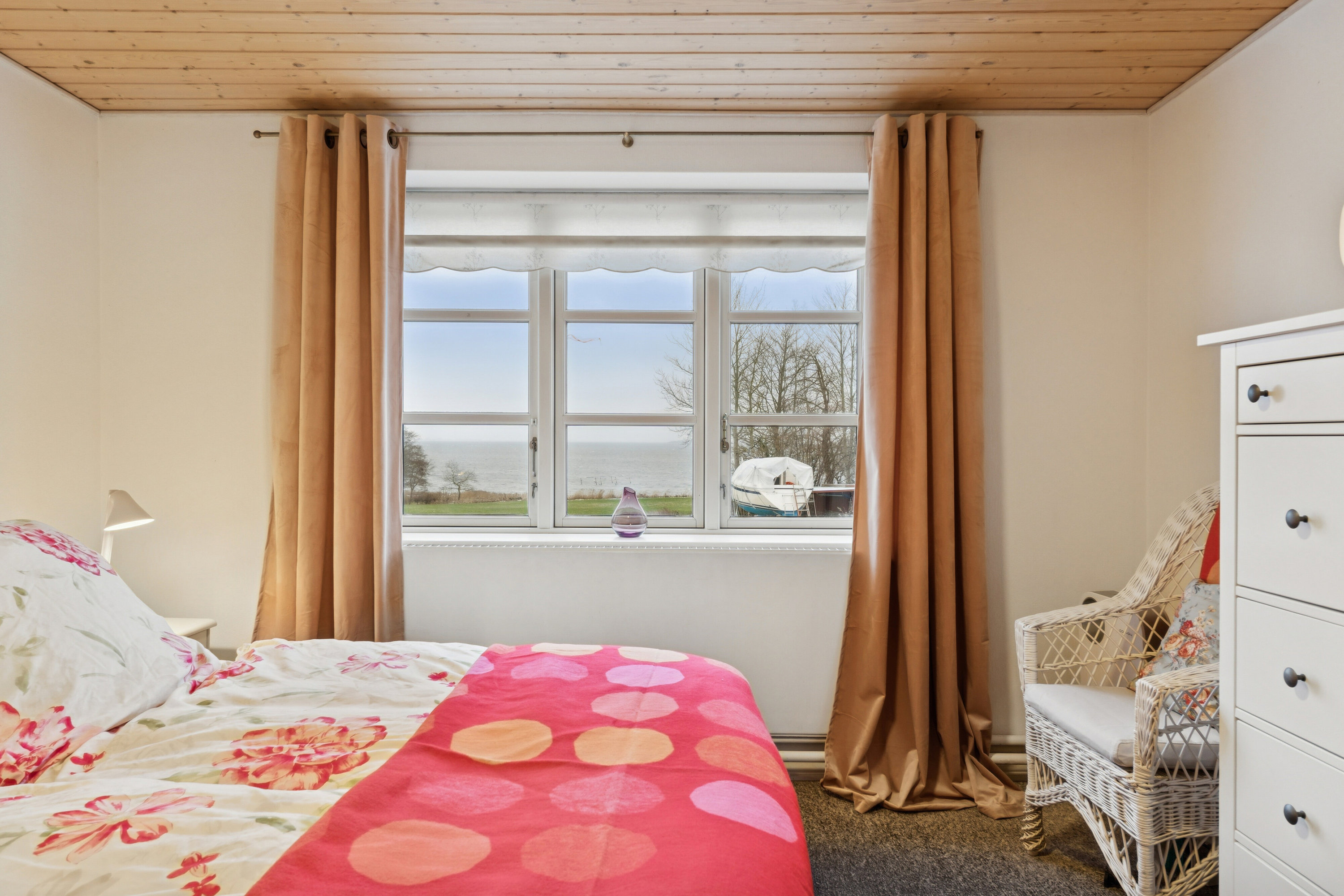 Fremhævet soveværelse billede i fuldskærmstilstand. Billede af Strandhuse 44, 5600 Faaborg