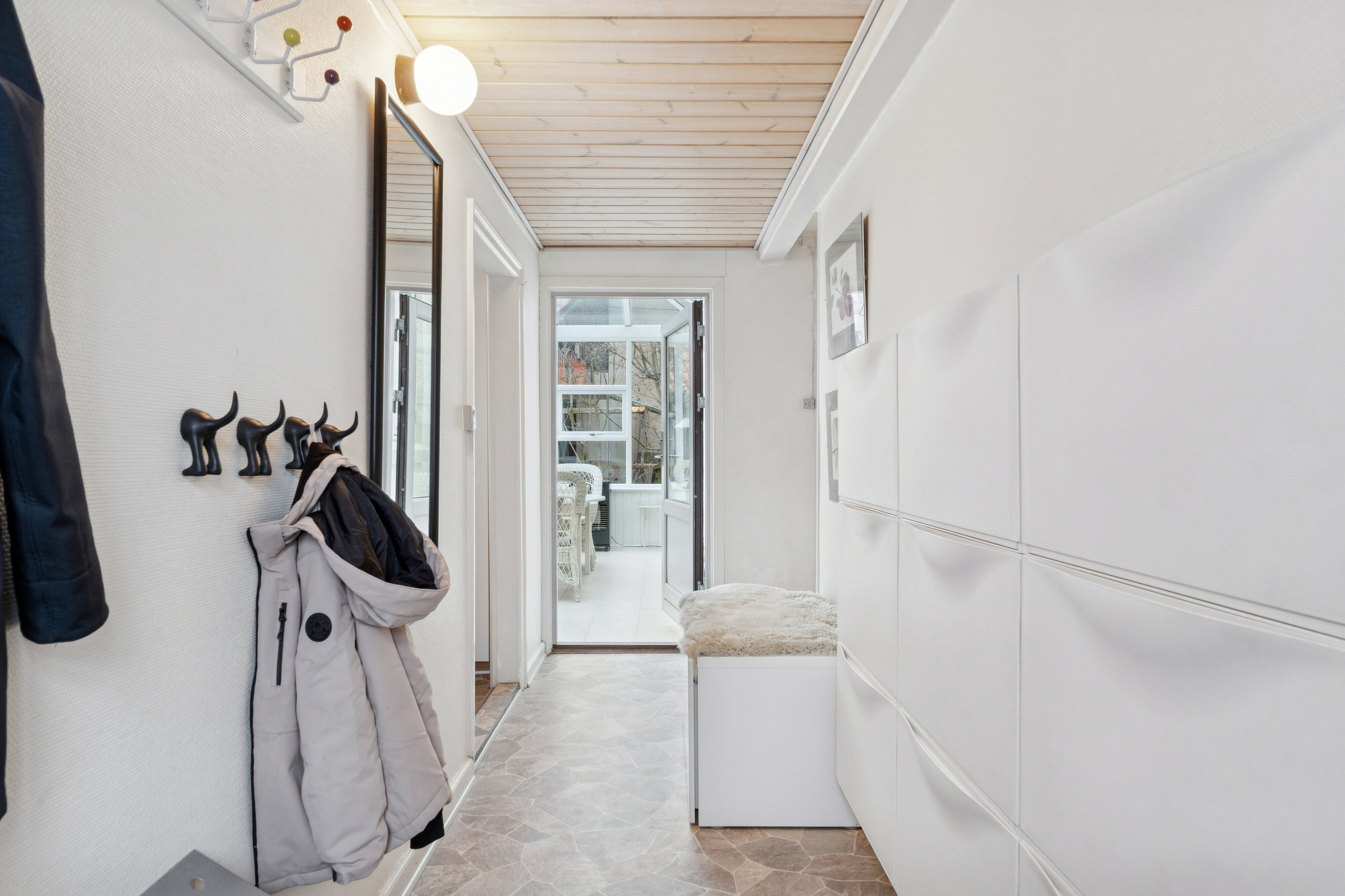 Fremhævet gang billede i fuldskærmstilstand. Billede af Strandhuse 44, 5600 Faaborg