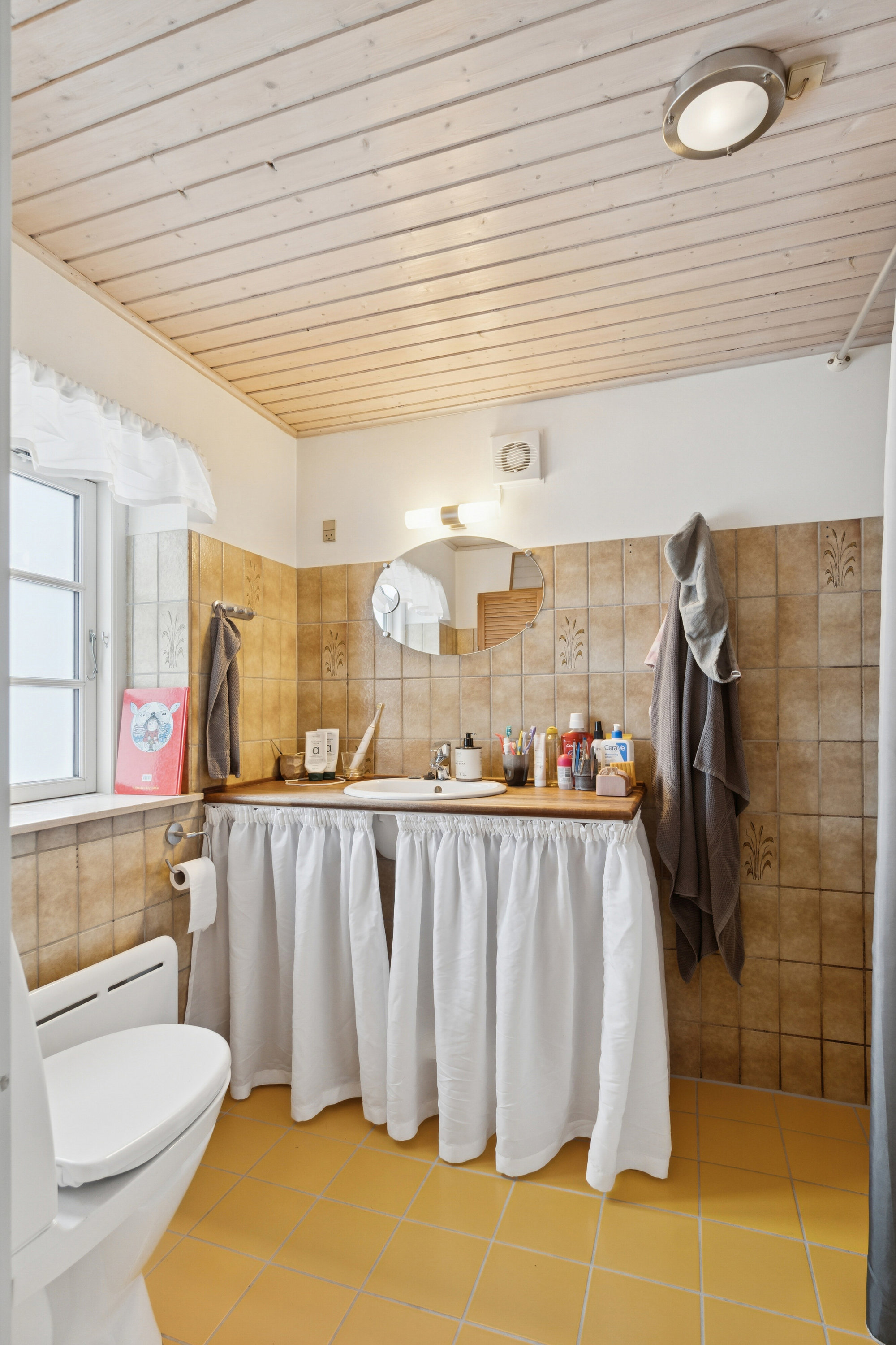 Fremhævet badeværelse billede i fuldskærmstilstand. Billede af Nederlandsvej 12, Gelsted, 4160 Herlufmagle