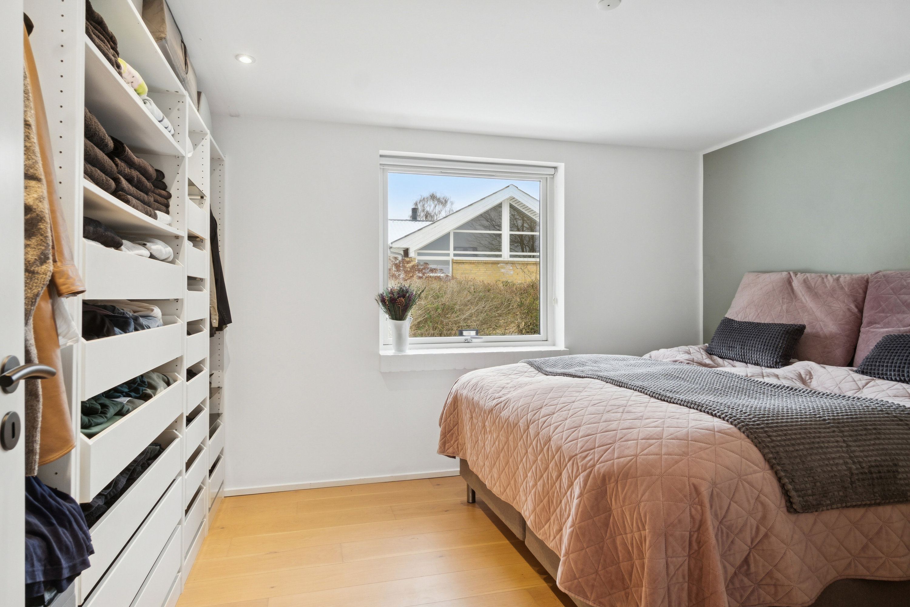 Fremhævet soveværelse billede i fuldskærmstilstand. Billede af Rævebakken 17, 4400 Kalundborg