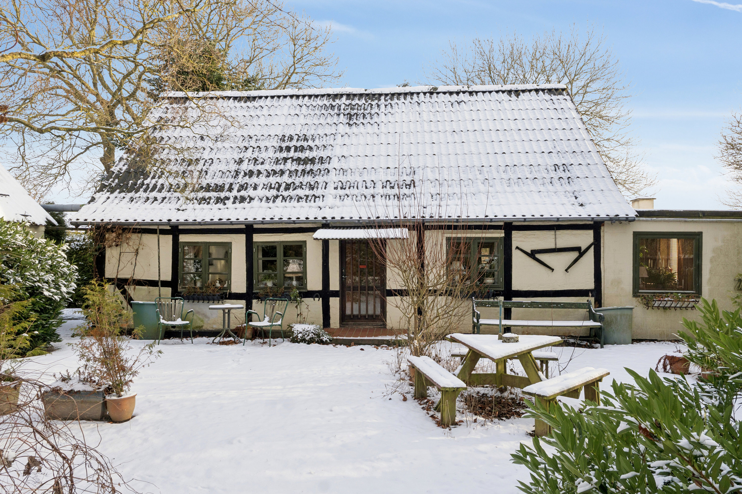 Landejendom: Set fra vejen på Terslev Overdrevsvej 8, 4690 Haslev