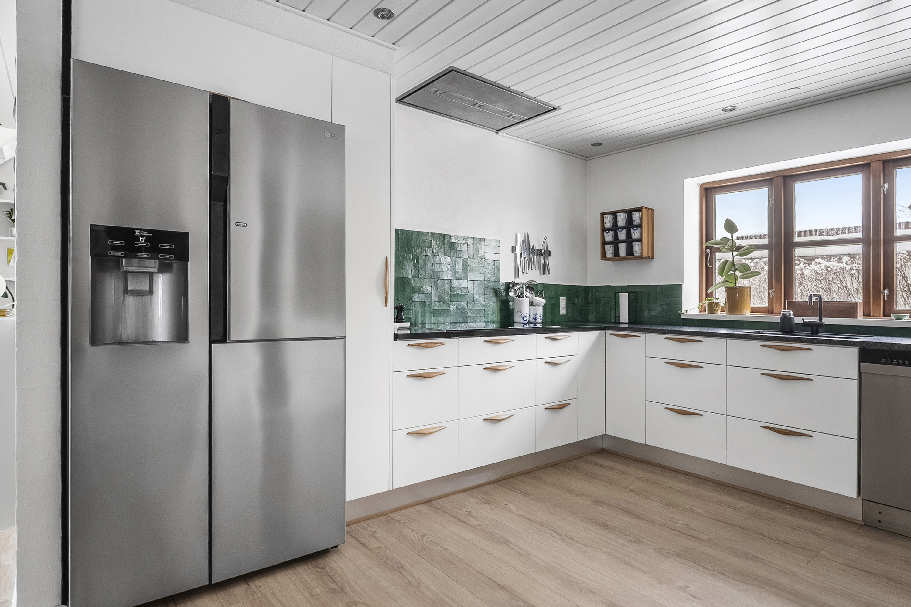 Fremhævet køkken billede i fuldskærmstilstand. Billede af Tværvej 4, 8783 Hornsyld