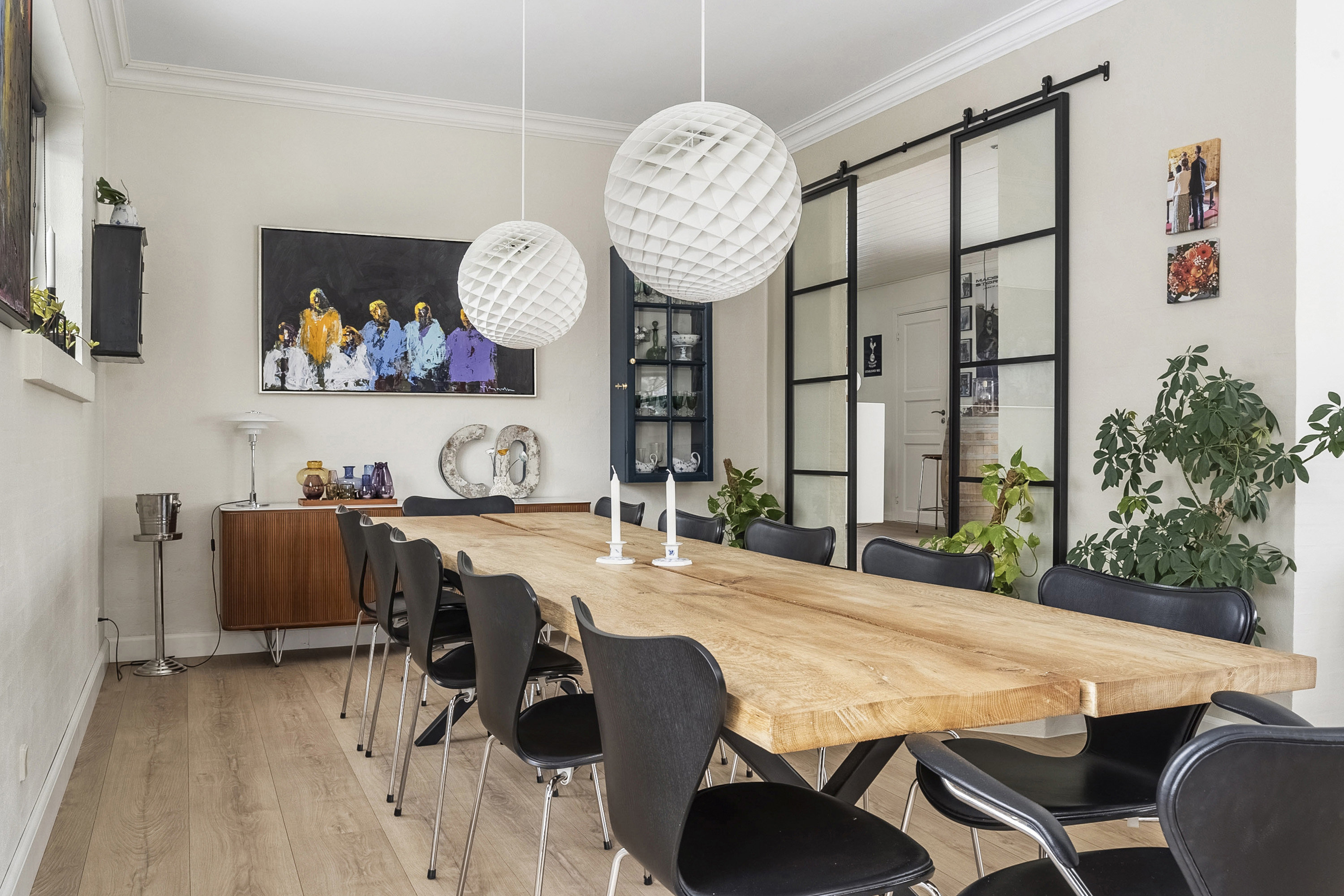 Fremhævet spisestue billede i fuldskærmstilstand. Billede af Tværvej 4, 8783 Hornsyld