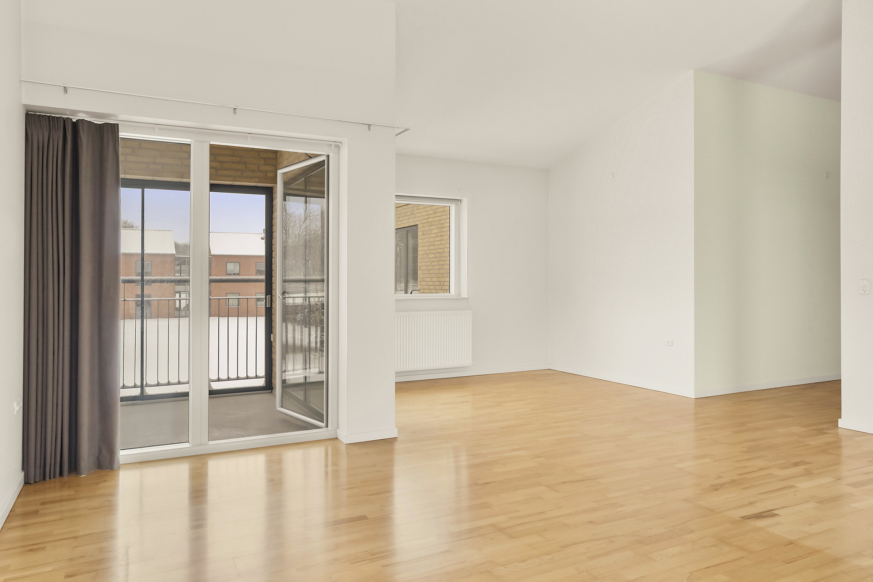 Fremhævet stue billede i fuldskærmstilstand. Billede af Ludvig Schrøders Vej 2E, 1., 6600 Vejen