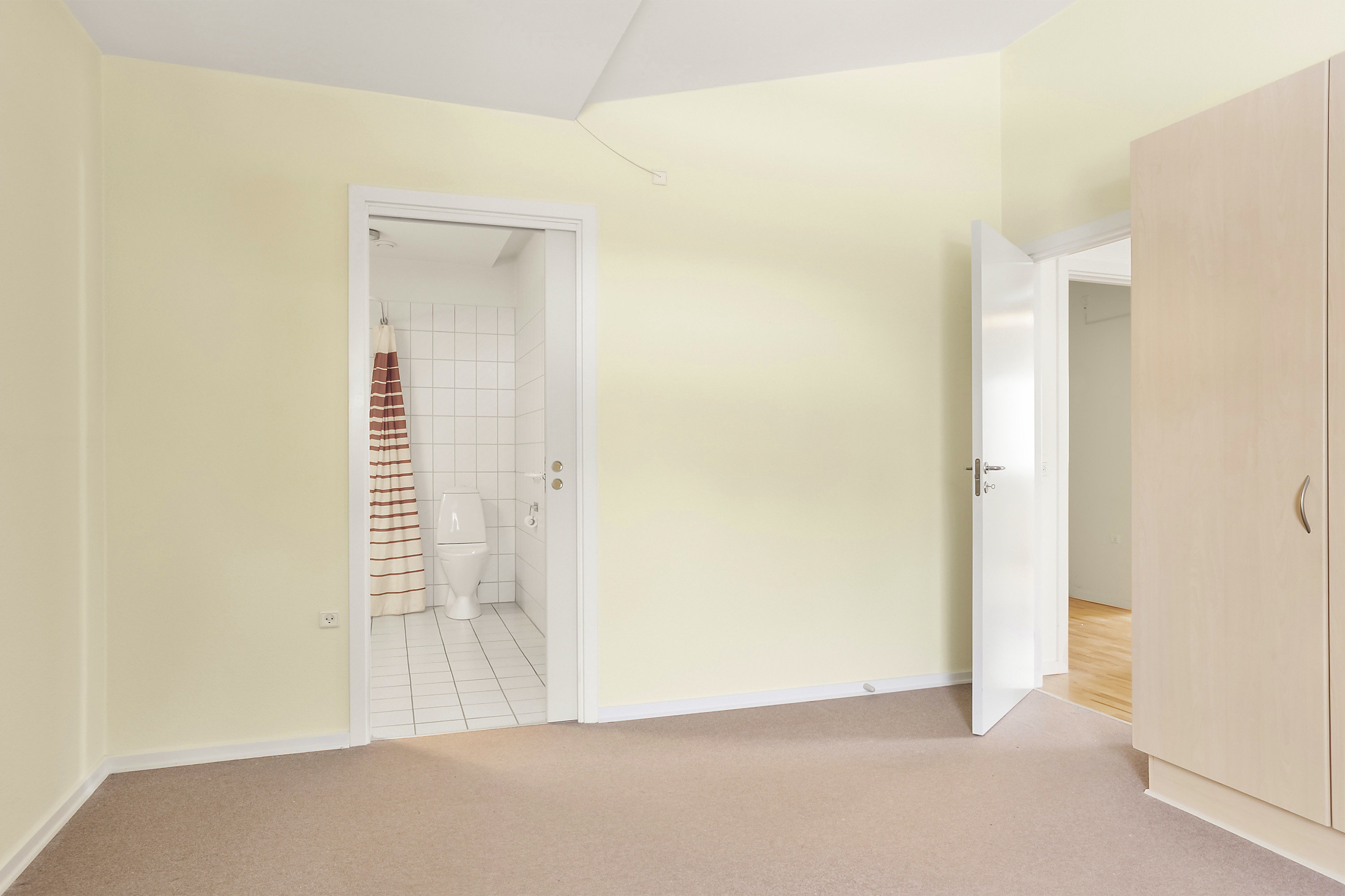 Fremhævet soveværelse billede i fuldskærmstilstand. Billede af Ludvig Schrøders Vej 2E, 1., 6600 Vejen