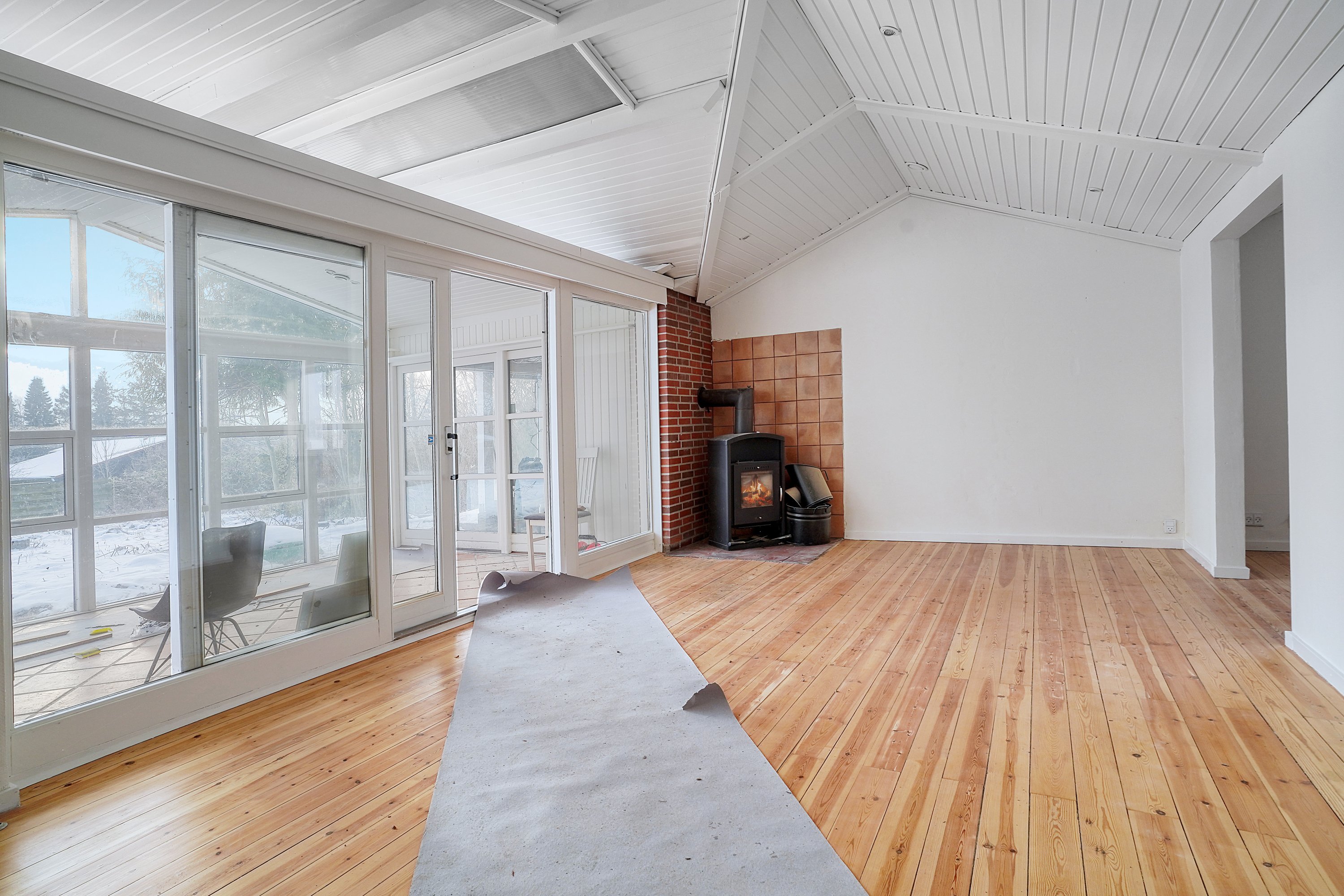 Fremhævet stue billede i fuldskærmstilstand. Billede af Kirkevej 7, Blistrup, 3230 Græsted